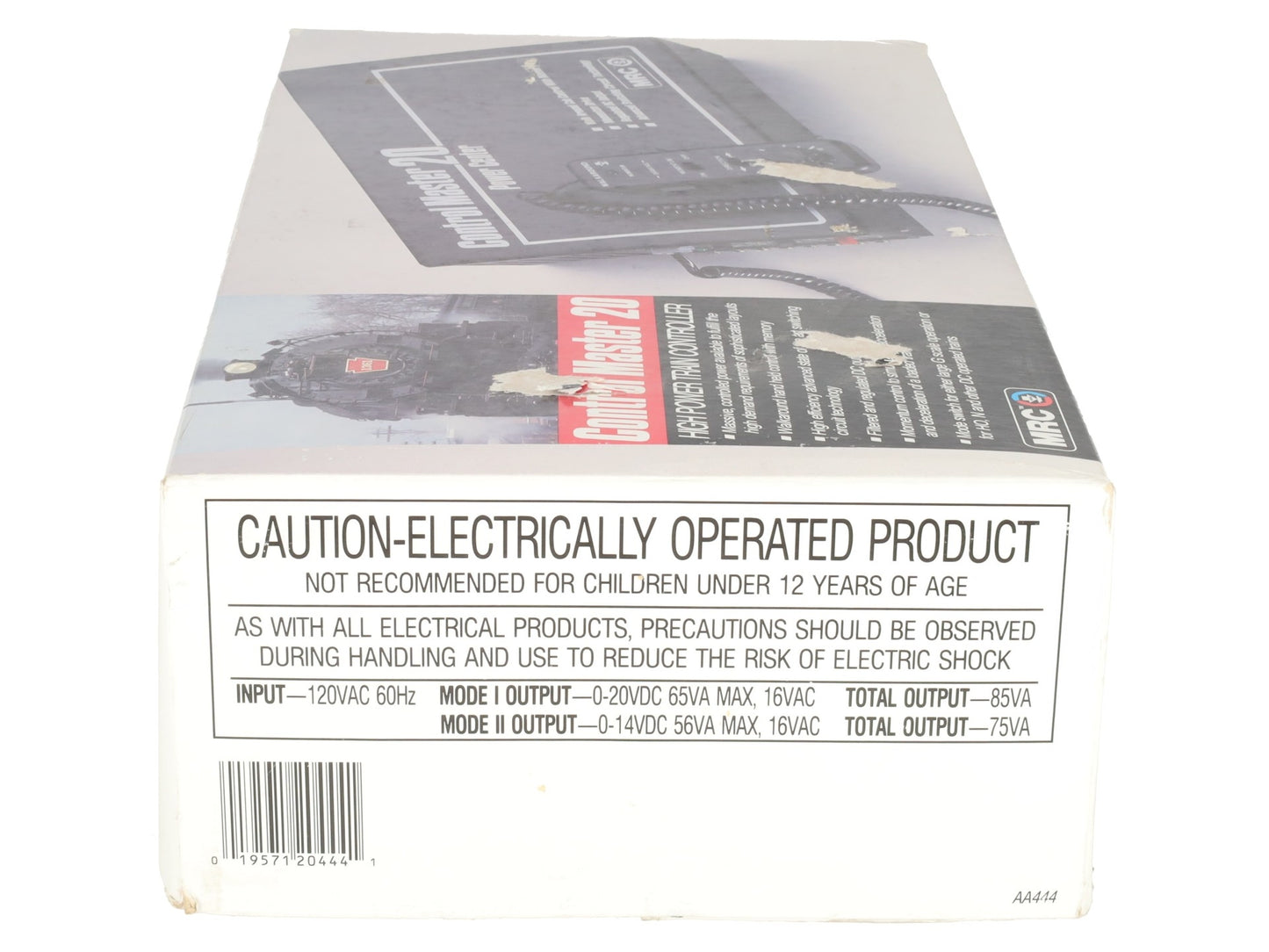 MRC AA444 HO, N or G Control Master 20 Power Supply 85VA VG/Box