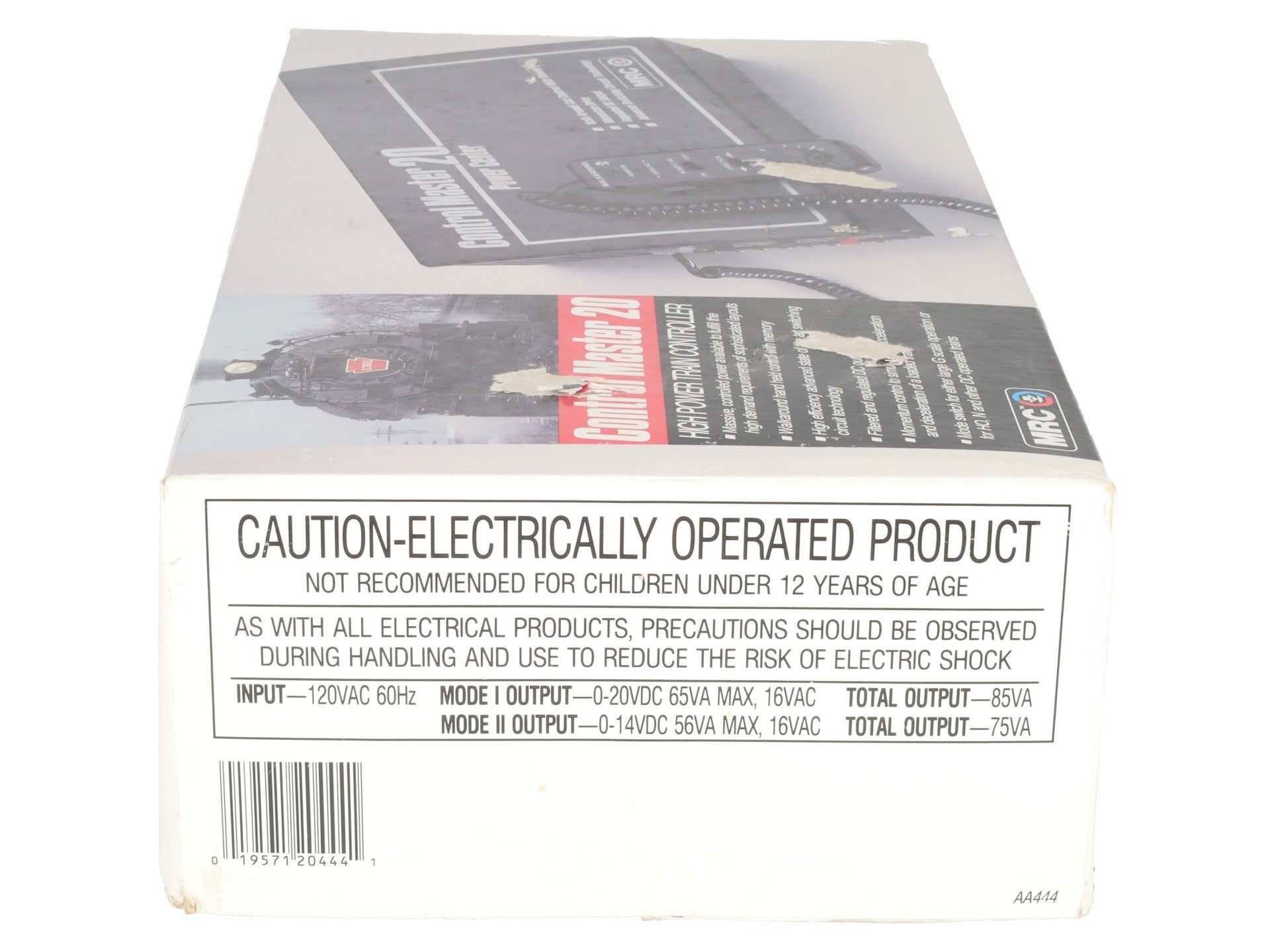 MRC AA444 HO, N or G Control Master 20 Power Supply 85VA VG/Box