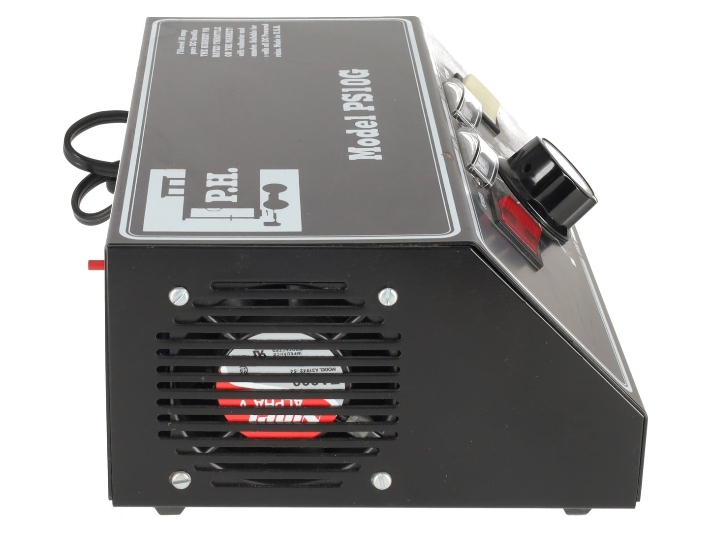 PH Hobbies PS10G 10 Amp w/Volt & Ammeter EX/Box