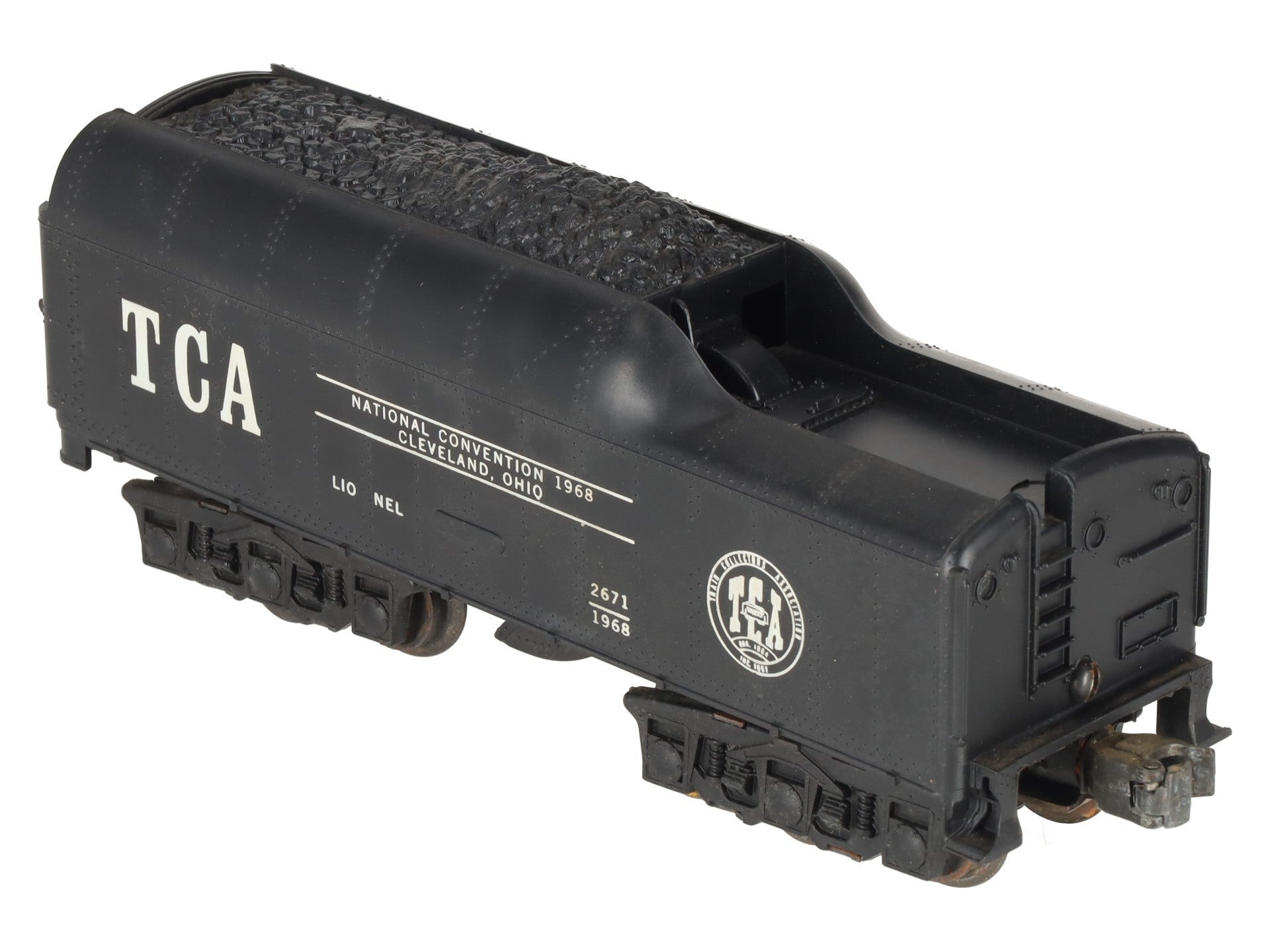 Lionel 2671W Vintage O TCA 1968 2671 Cleveland Tender with Whistle VG