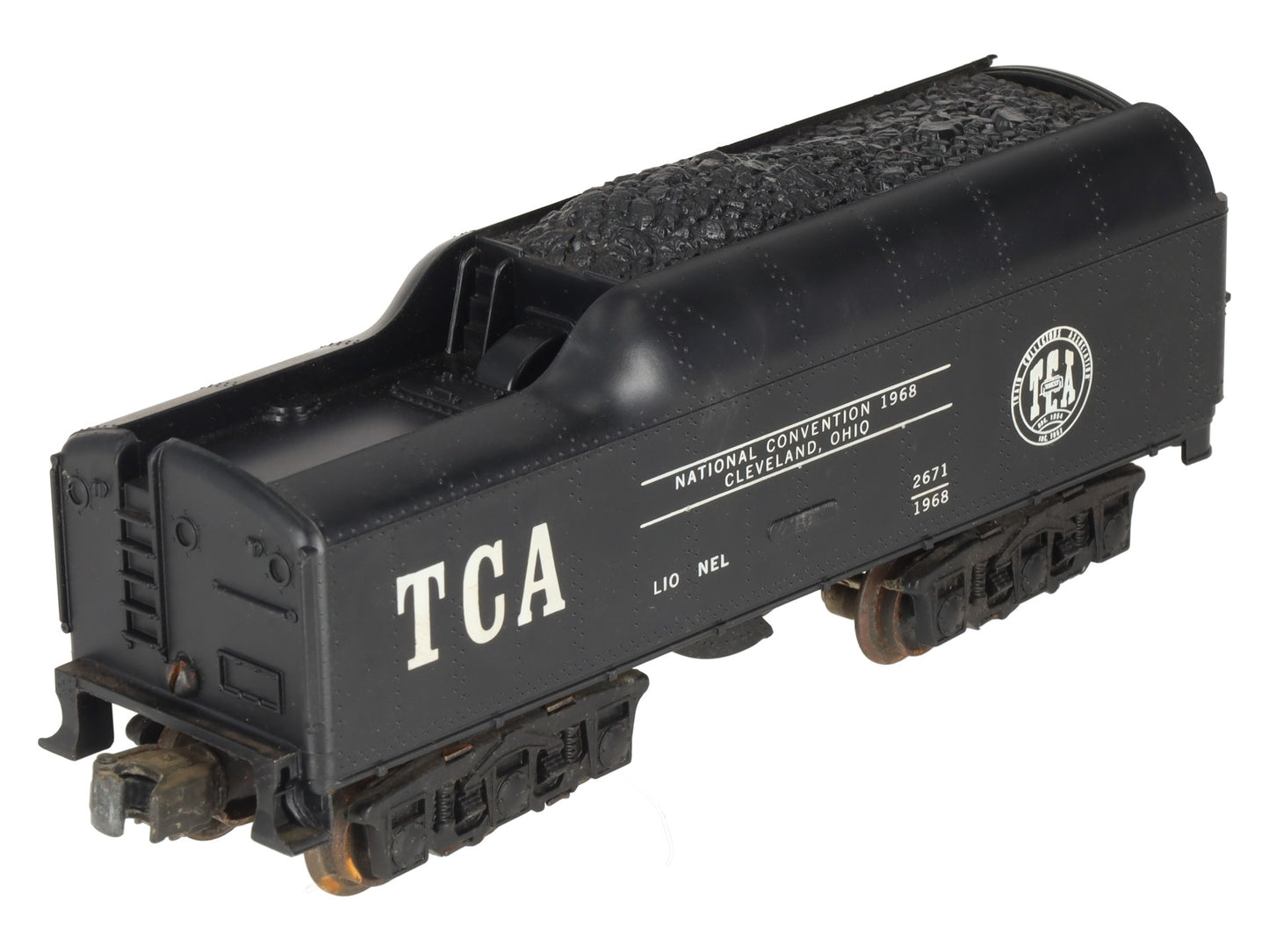 Lionel 2671W Vintage O TCA 1968 2671 Cleveland Tender with Whistle VG