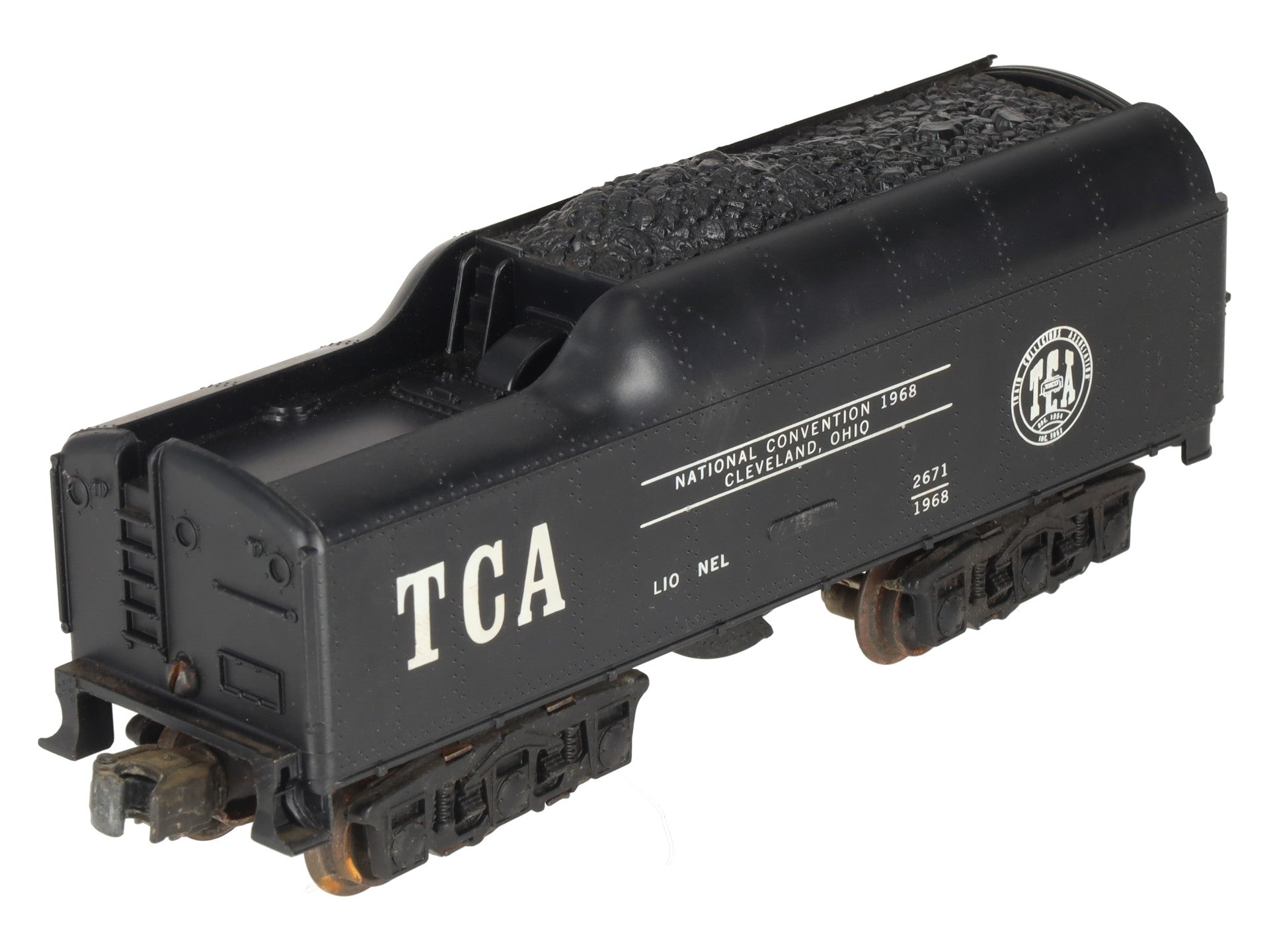 Lionel 2671W Vintage O TCA 1968 2671 Cleveland Tender with Whistle VG