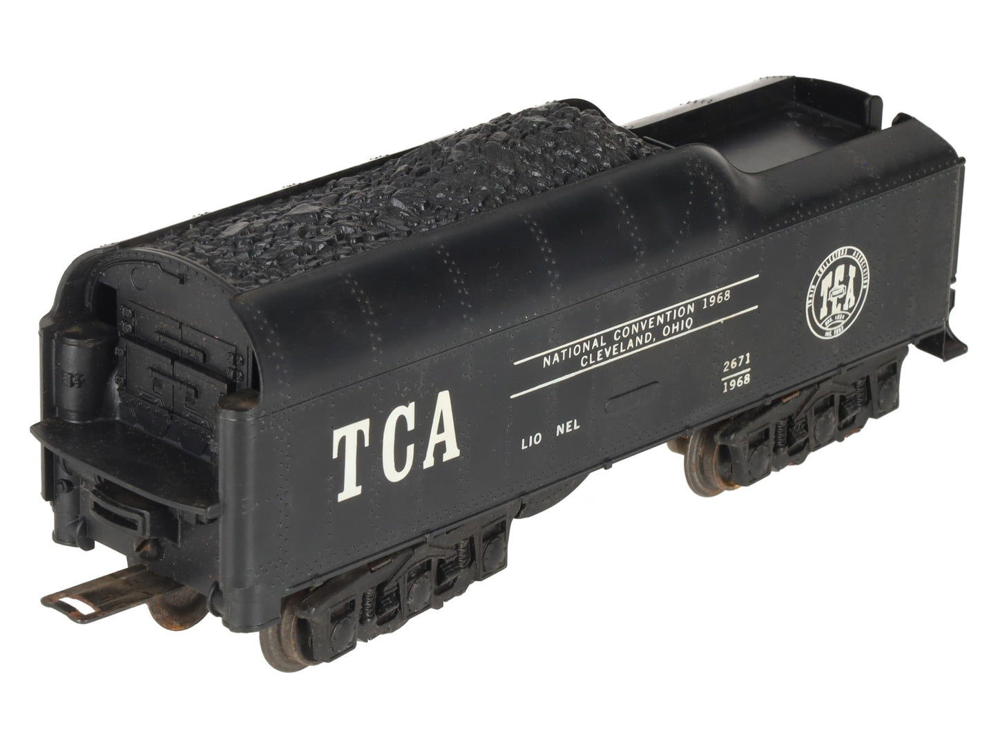 Lionel 2671W Vintage O TCA 1968 2671 Cleveland Tender with Whistle VG