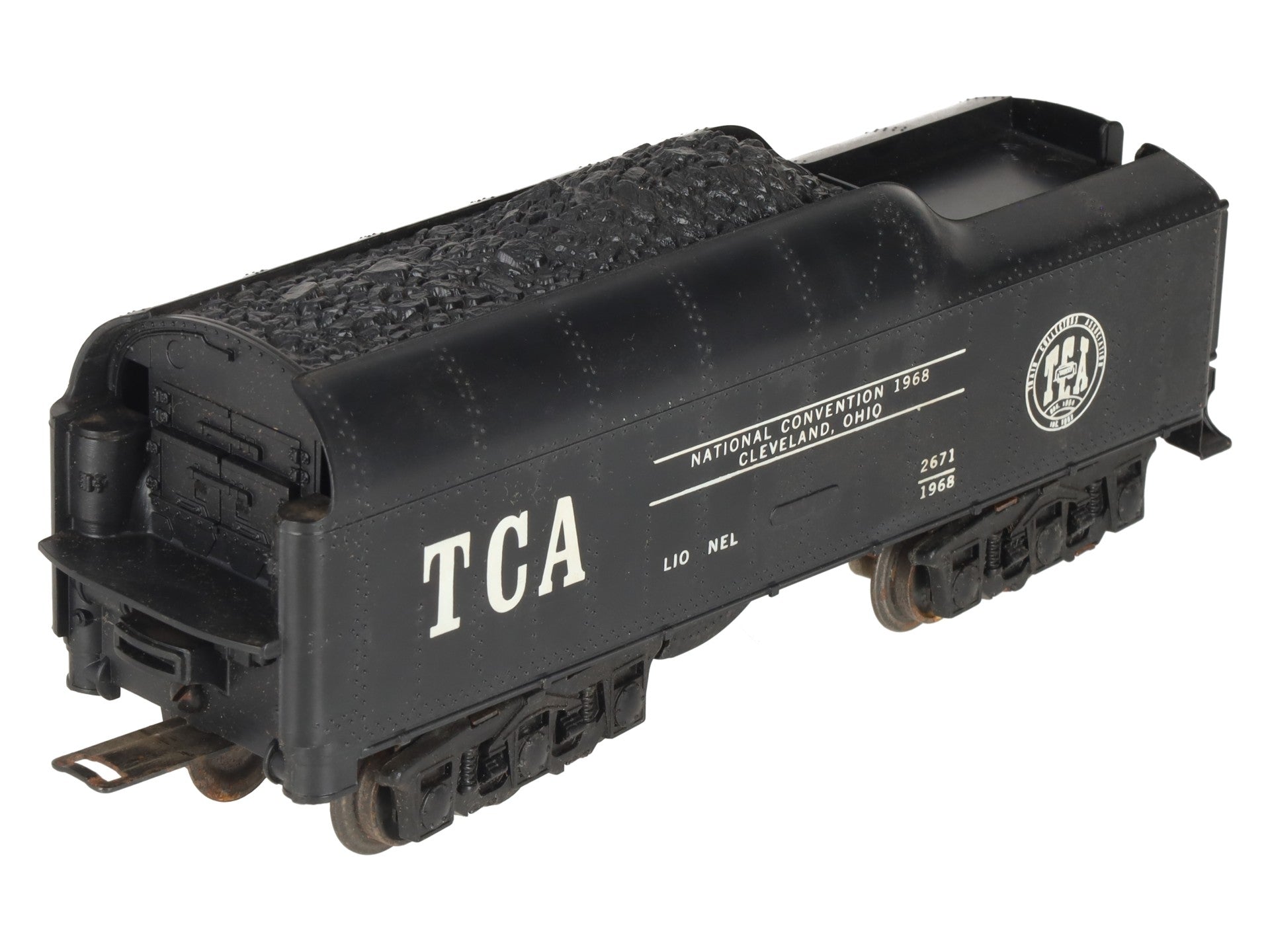 Lionel 2671W Vintage O TCA 1968 2671 Cleveland Tender with Whistle VG
