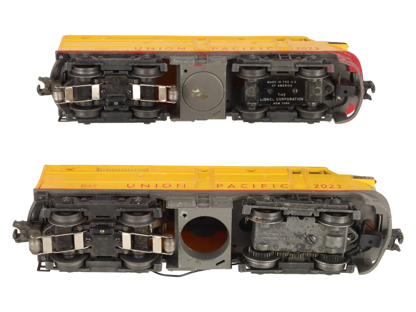 Lionel 2023 Vintage O Union Pacific Alco AA Diesel Locomotive Set VG