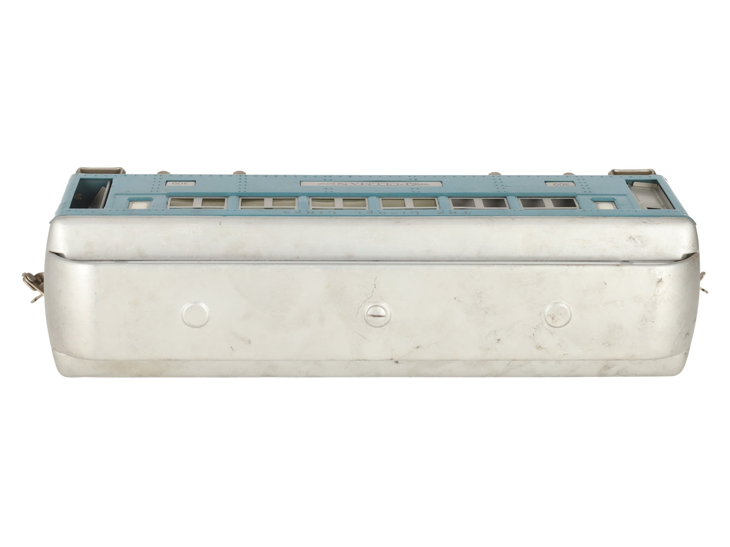 Lionel 309 VIntage Standard Gauge Blue Pullman Passenger Car VG/Box