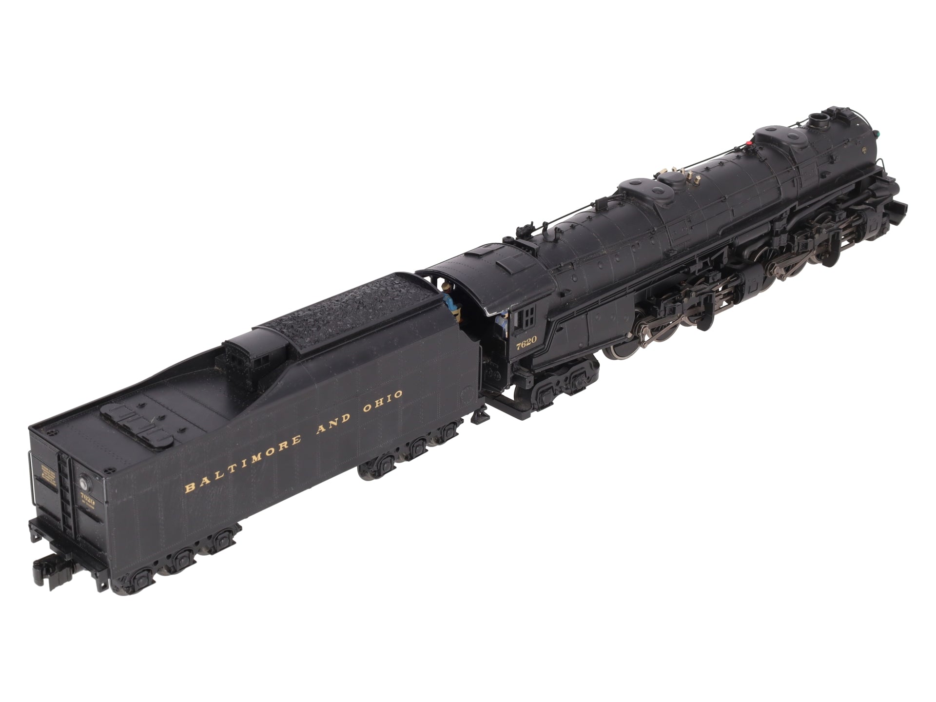 Lionel 6-82245 O Baltimore & Ohio LionMaster Class A Steam Locomotive #7620 VG/Box