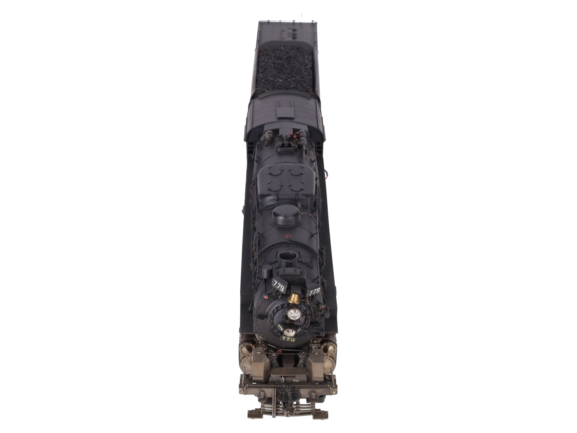 US Hobbies O 2-Rail Brass NKP 2-8-4 Steam Locomotive & Tender #779 - Painted/Box
