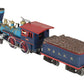 Lionel 1862 Vintage O General 4-4-0 Steam Locomotive & Tender - Repainted