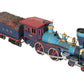 Lionel 1862 Vintage O General 4-4-0 Steam Locomotive & Tender - Repainted