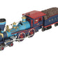 Lionel 1862 Vintage O General 4-4-0 Steam Locomotive & Tender - Repainted