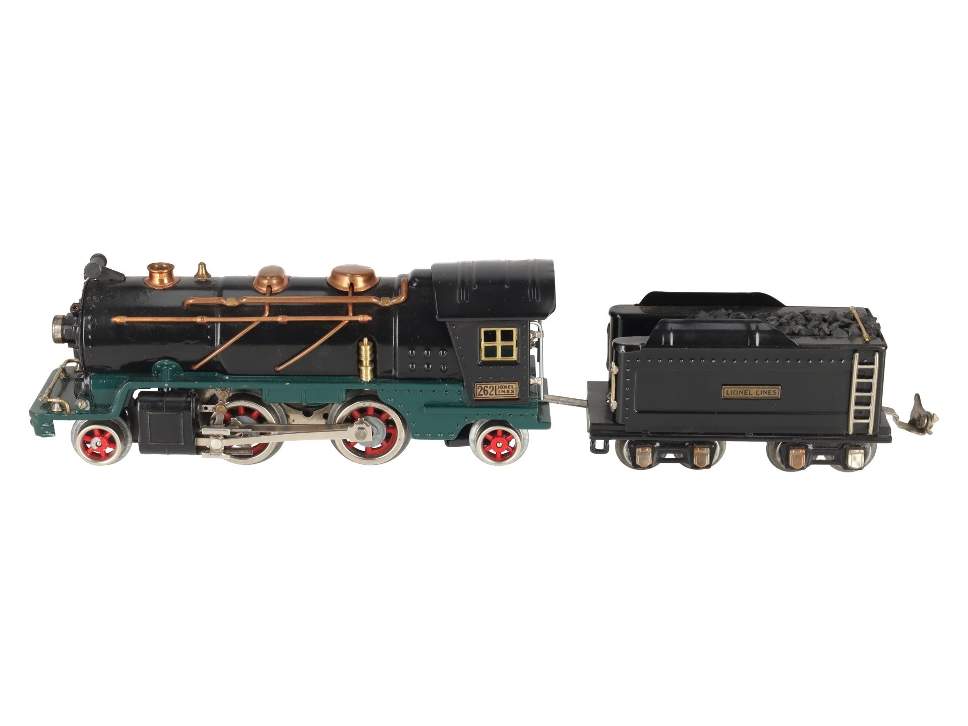 Lionel 262 Vintage O Prewar 2-4-2 Steam Locomotive & Tender