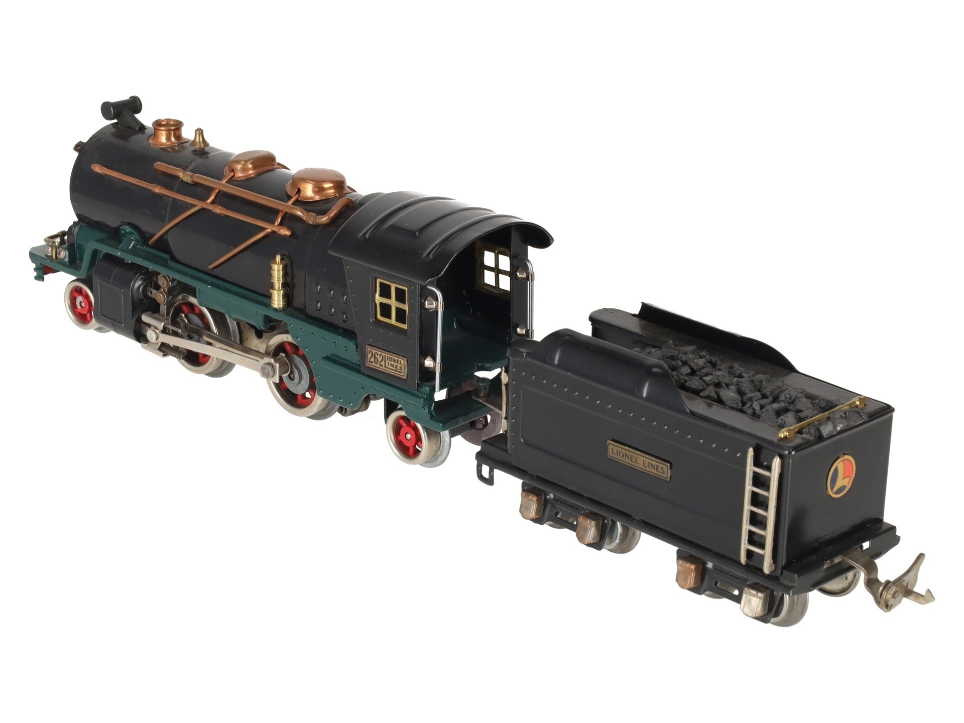 Lionel 262 Vintage O Prewar 2-4-2 Steam Locomotive & Tender