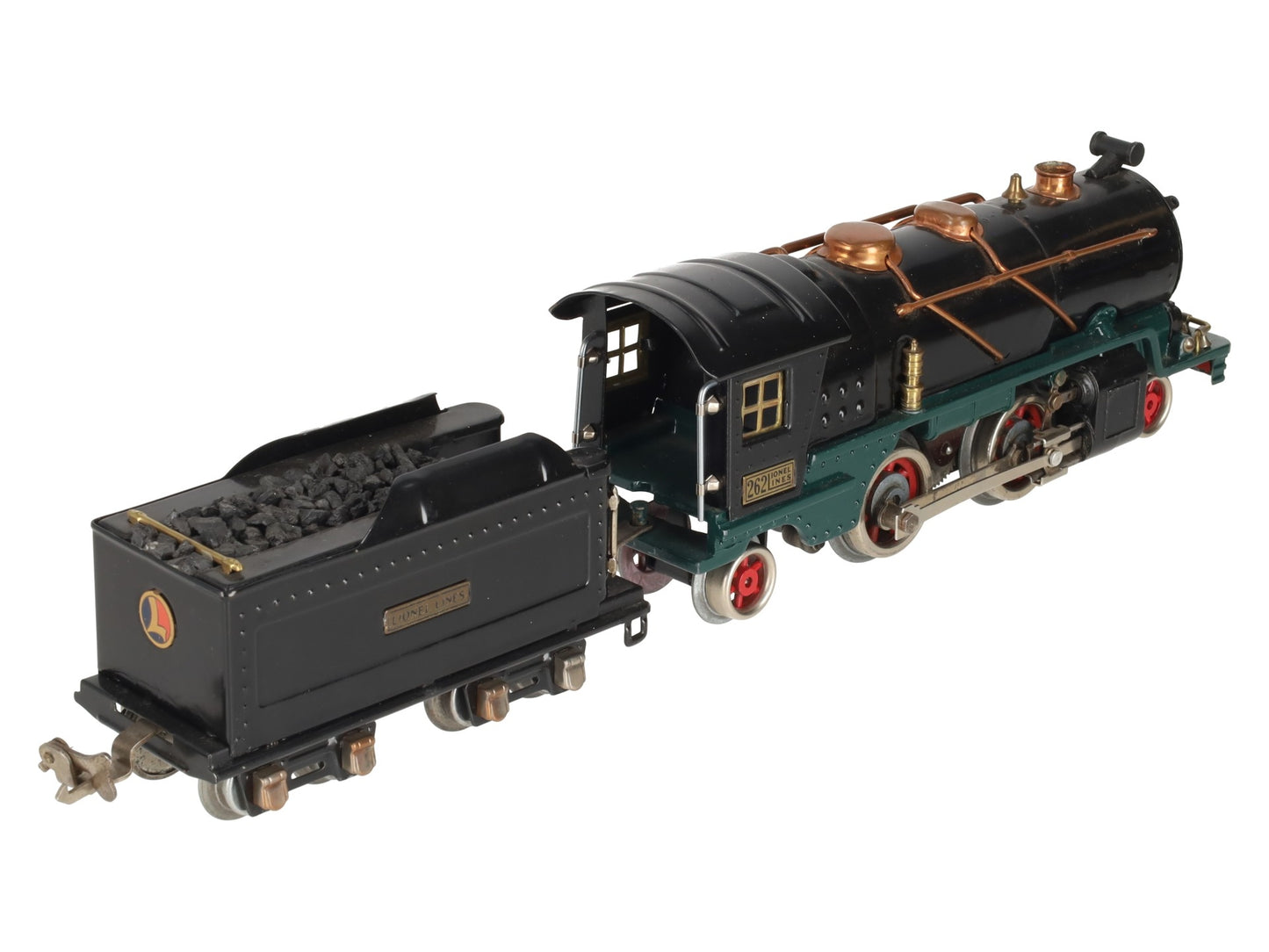 Lionel 262 Vintage O Prewar 2-4-2 Steam Locomotive & Tender