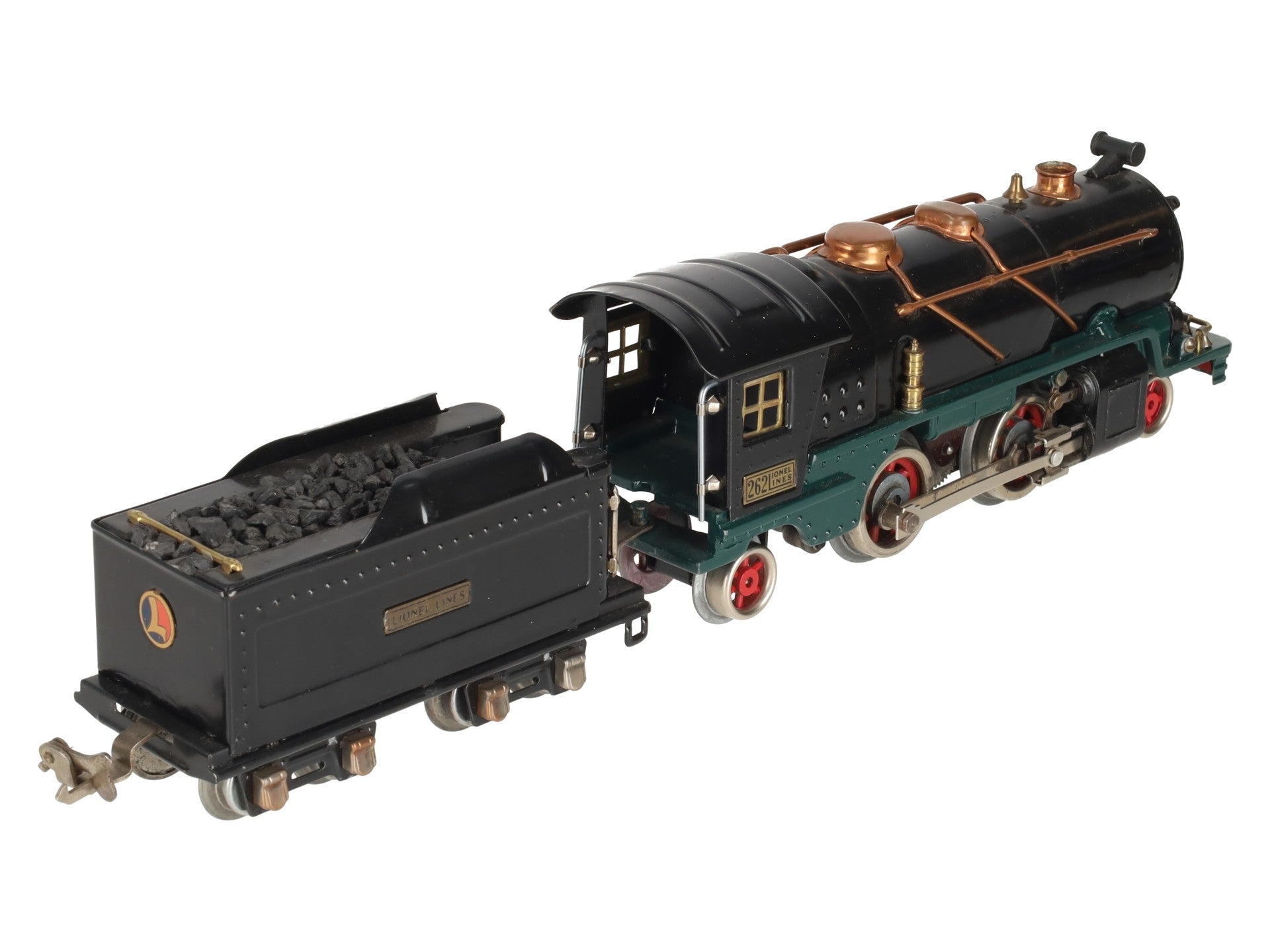 Lionel 262 Vintage O Prewar 2-4-2 Steam Locomotive & Tender