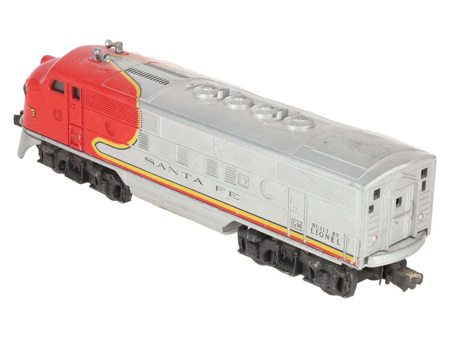 Lionel 2243 Vintage O Santa Fe F-3 Powered A Unit Diesel Locomotive VG