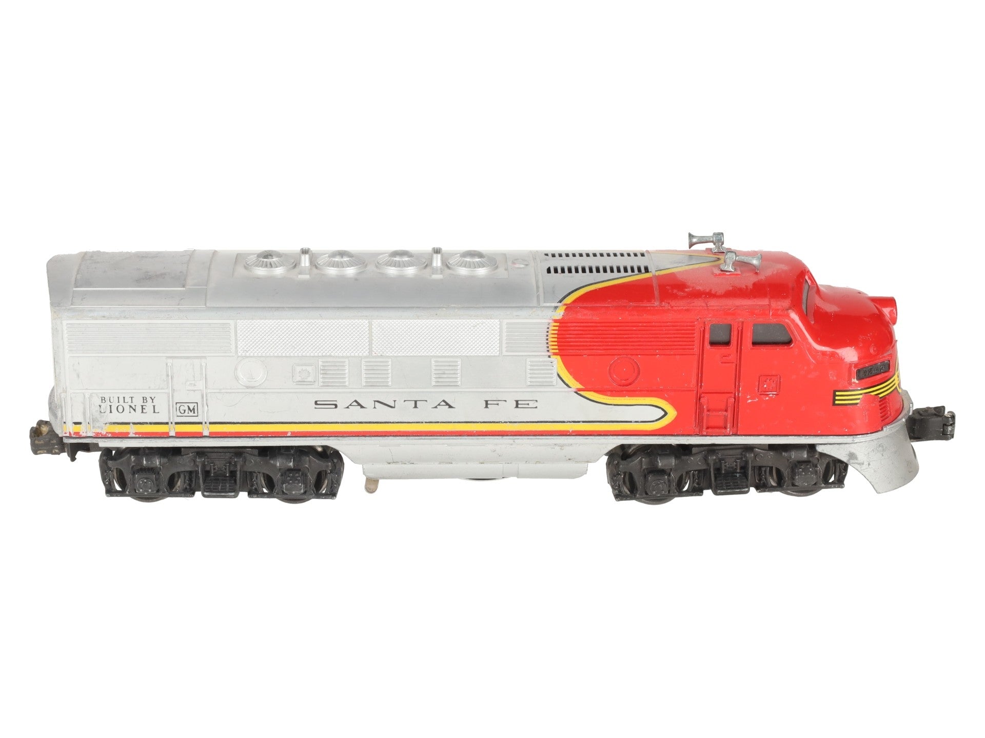 Lionel 2243 Vintage O Santa Fe F-3 Powered A Unit Diesel Locomotive VG