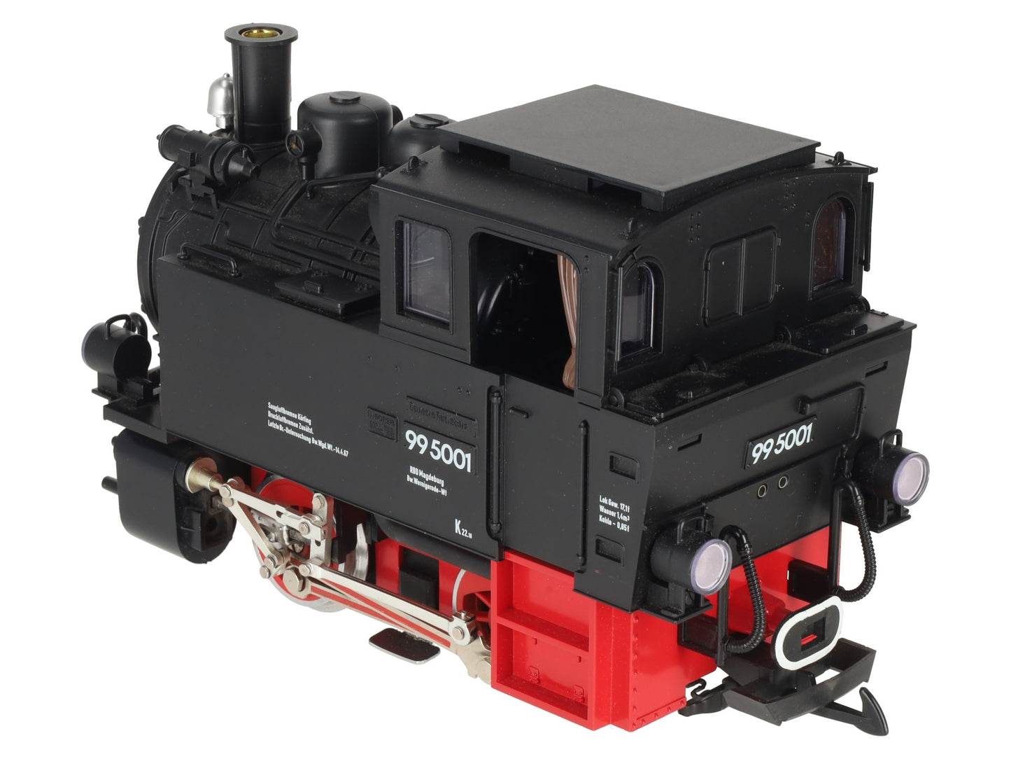 LGB 2076D G Scale Deutsche Reichsbahn Steam Locomotive #995001 EX/Box