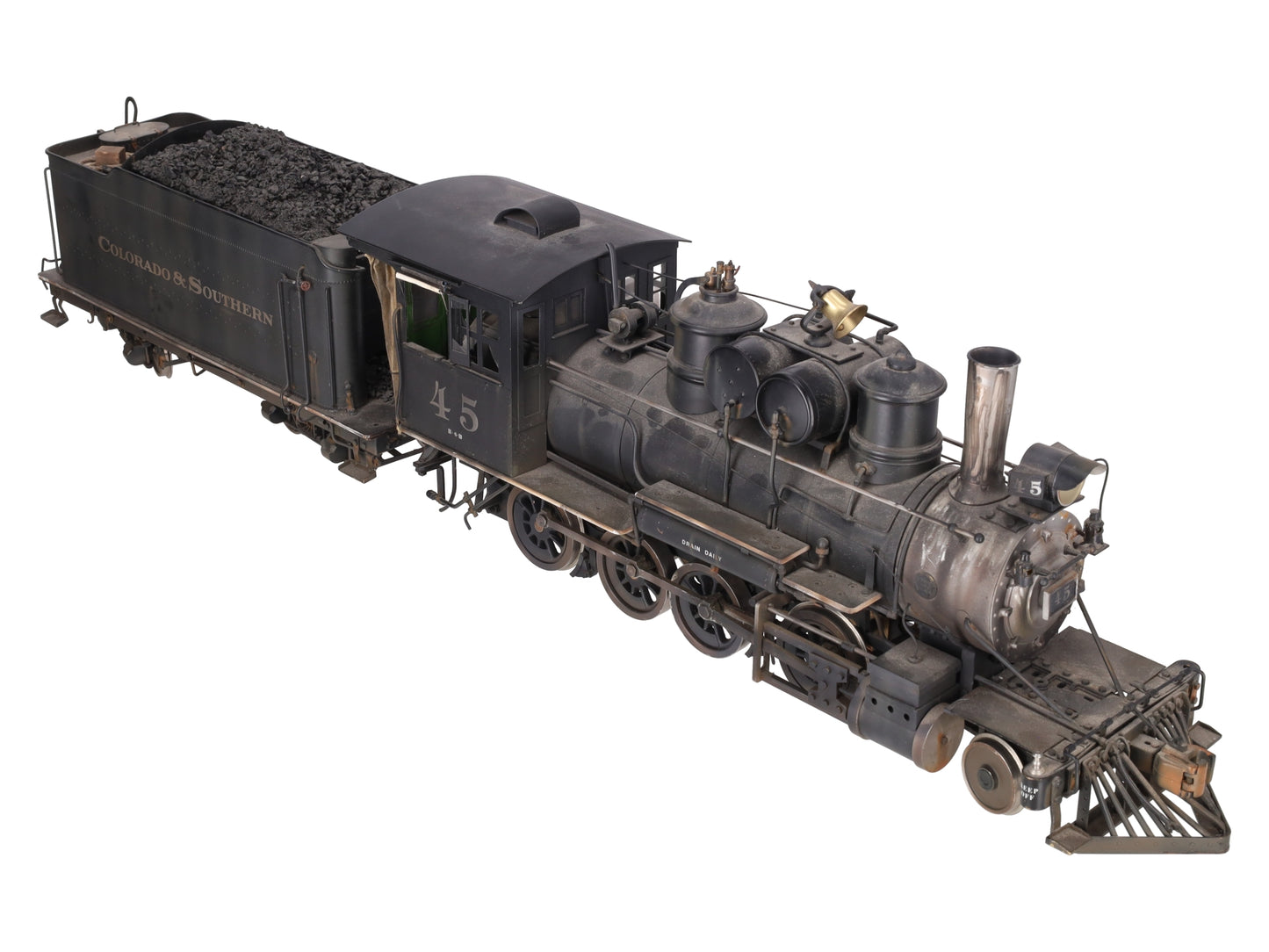 Baldwin G Scale Colorado & Southern 4-8-0 B-4-B Steam Locomotive & Tender #45