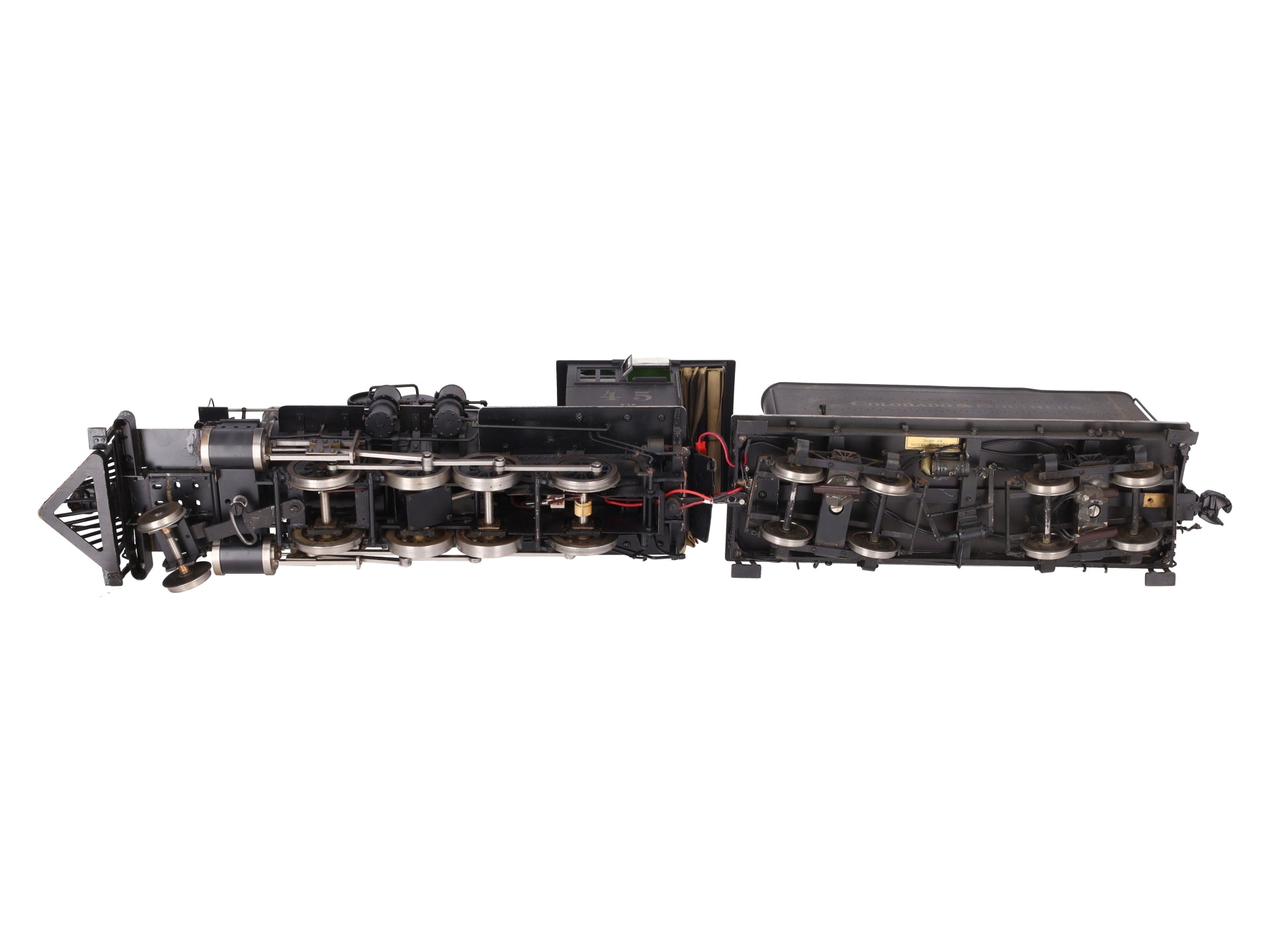 Baldwin G Scale Colorado & Southern 4-8-0 B-4-B Steam Locomotive & Tender #45
