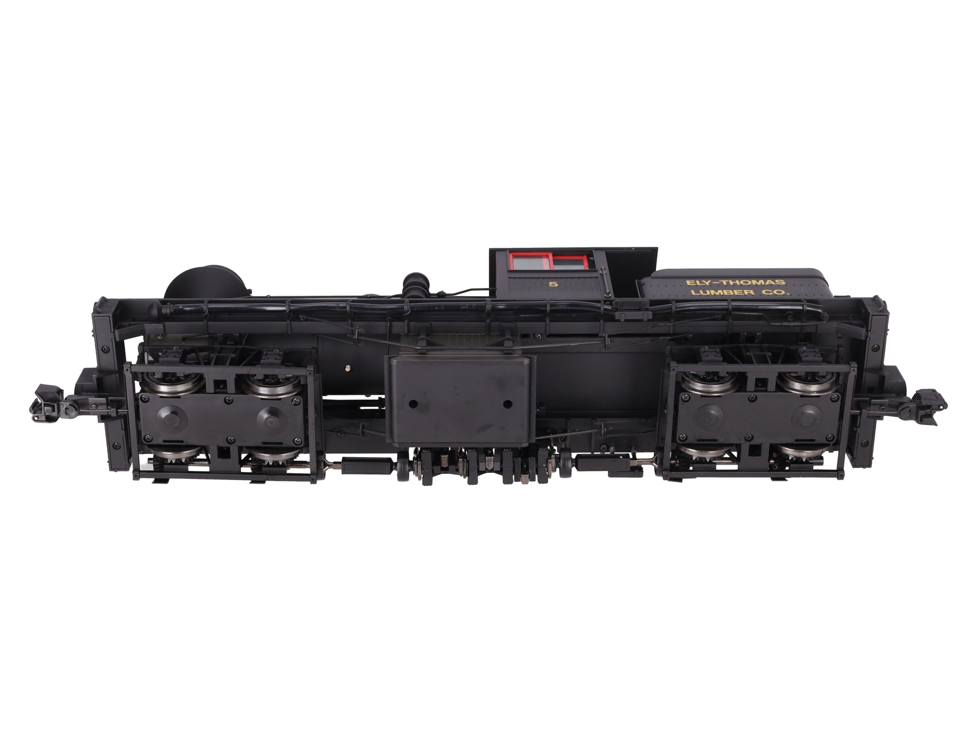 Bachmann 81198 G Gauge Ely Thomas 36-Ton Two-Truck Shay Steam Loco #5 w Sound EX/Box