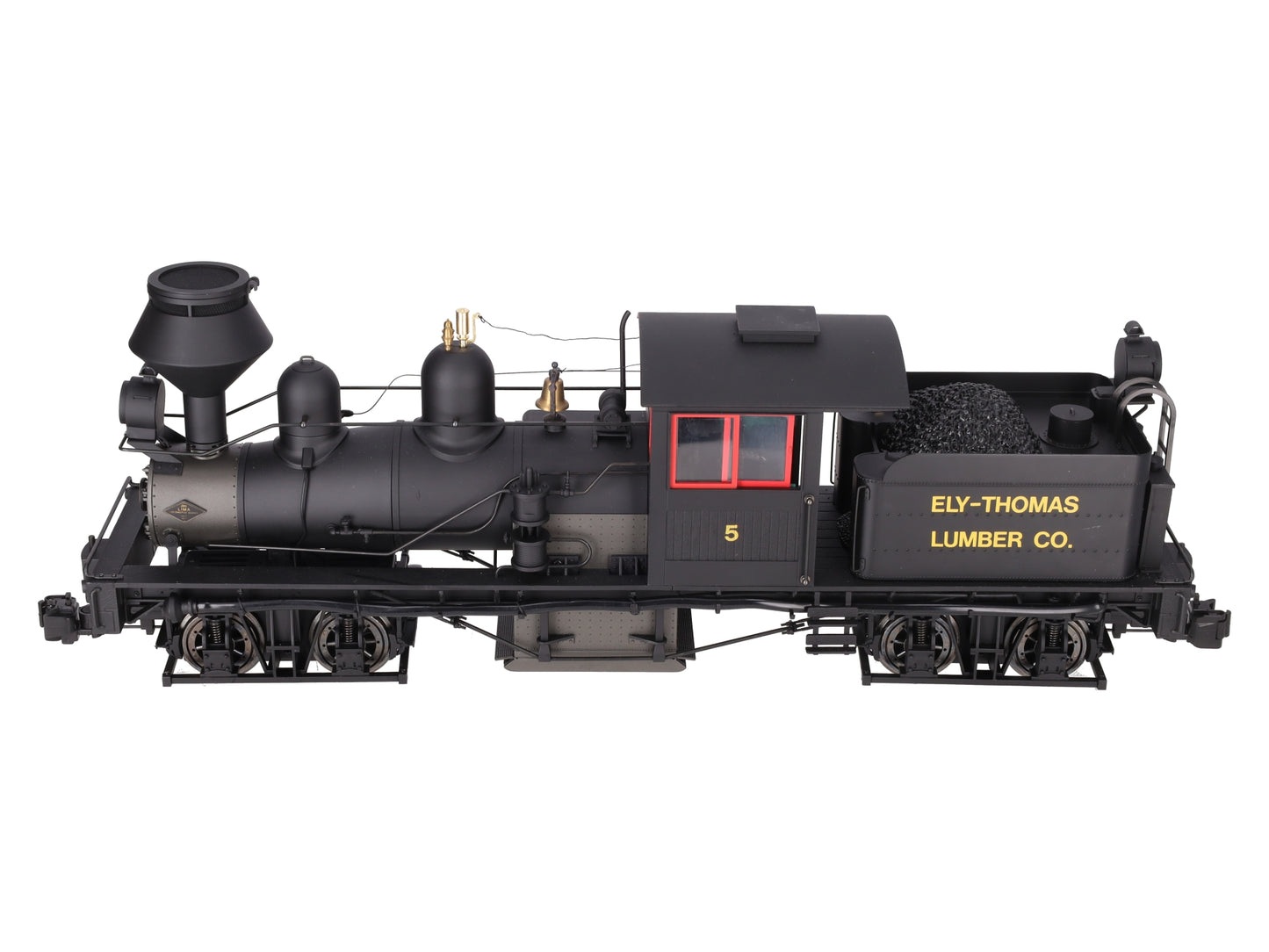 Bachmann 81198 G Gauge Ely Thomas 36-Ton Two-Truck Shay Steam Loco #5 w Sound EX/Box