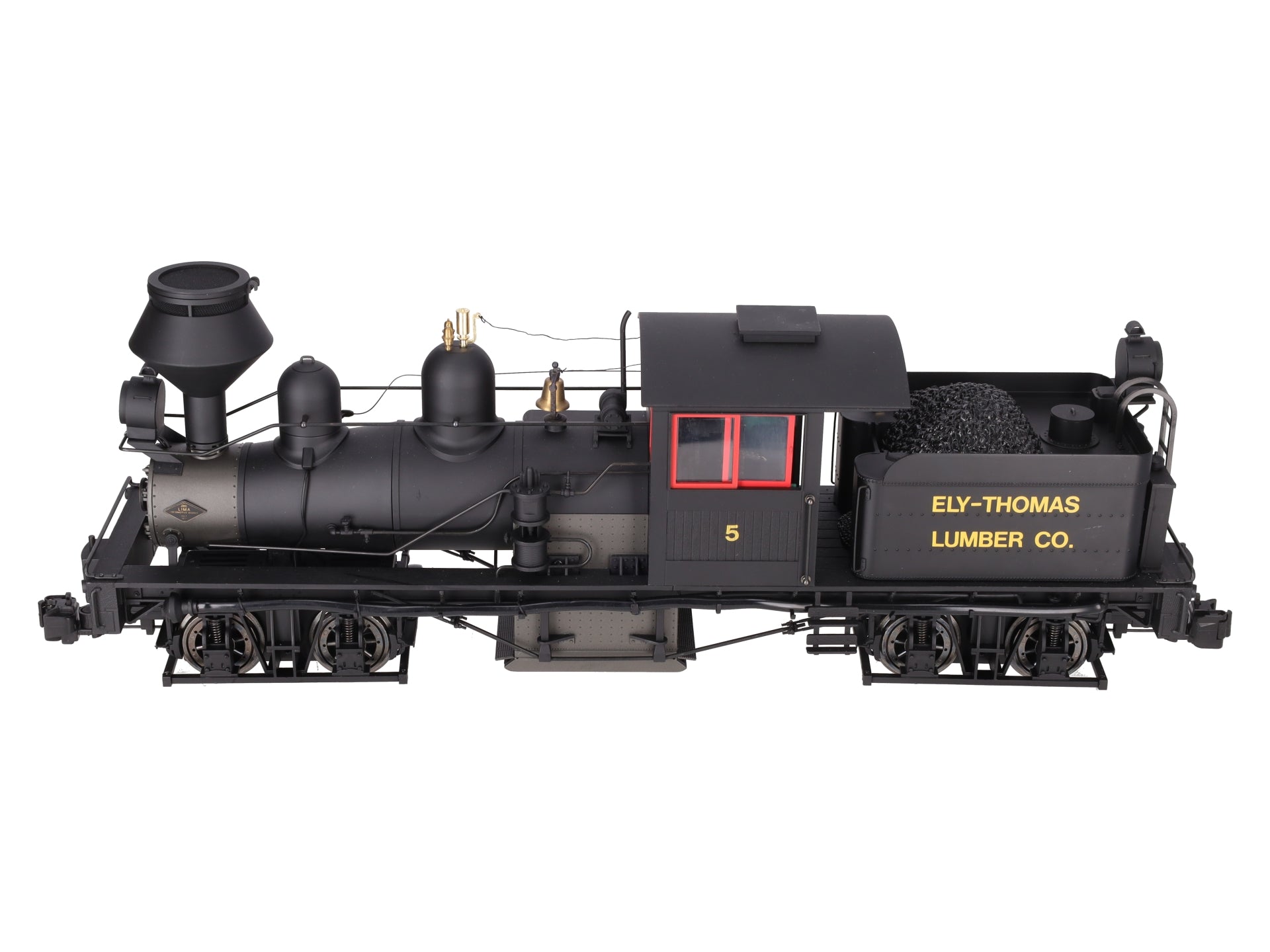 Bachmann 81198 G Gauge Ely Thomas 36-Ton Two-Truck Shay Steam Loco #5 w Sound EX/Box