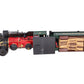 LGB 2018D G Scale DSP&PRR 2-6-0 Mogul Steam Locomotive & Tender #18 EX/Box