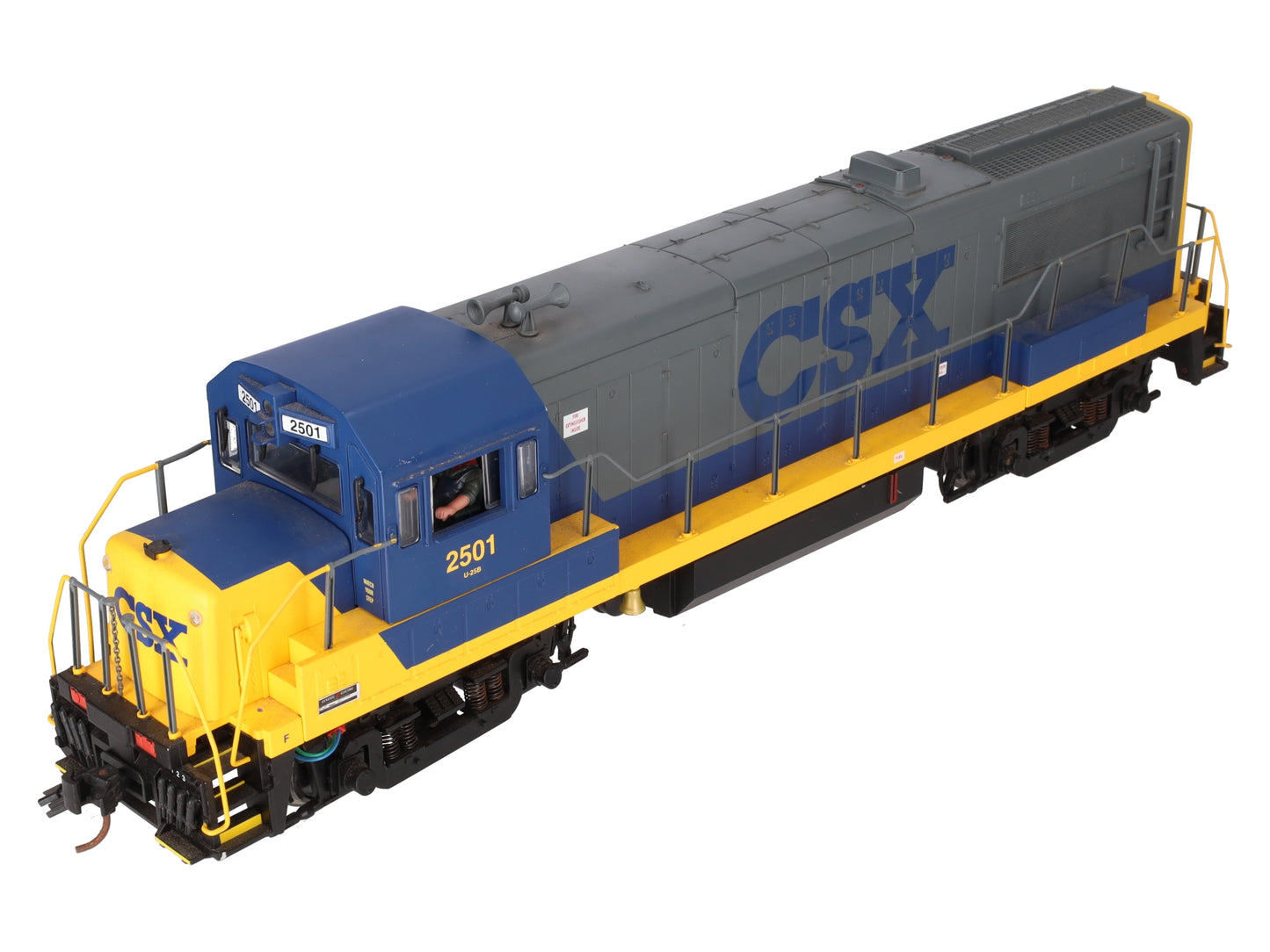 Aristo-Craft 22128 G Scale CSX GE U25B Diesel Locomotive #2501 VG/Box
