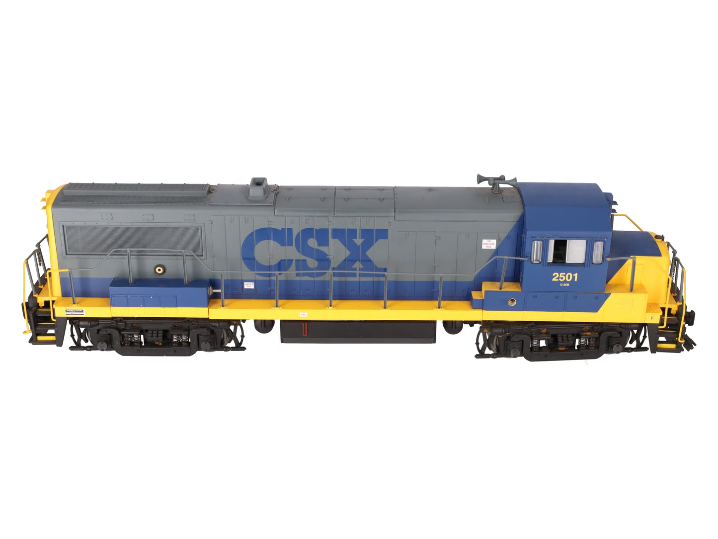 Aristo-Craft 22128 G Scale CSX GE U25B Diesel Locomotive #2501 VG/Box