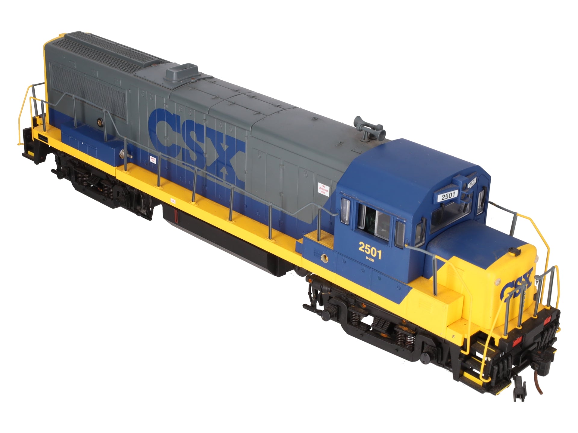 Aristo-Craft 22128 G Scale CSX GE U25B Diesel Locomotive #2501 VG/Box