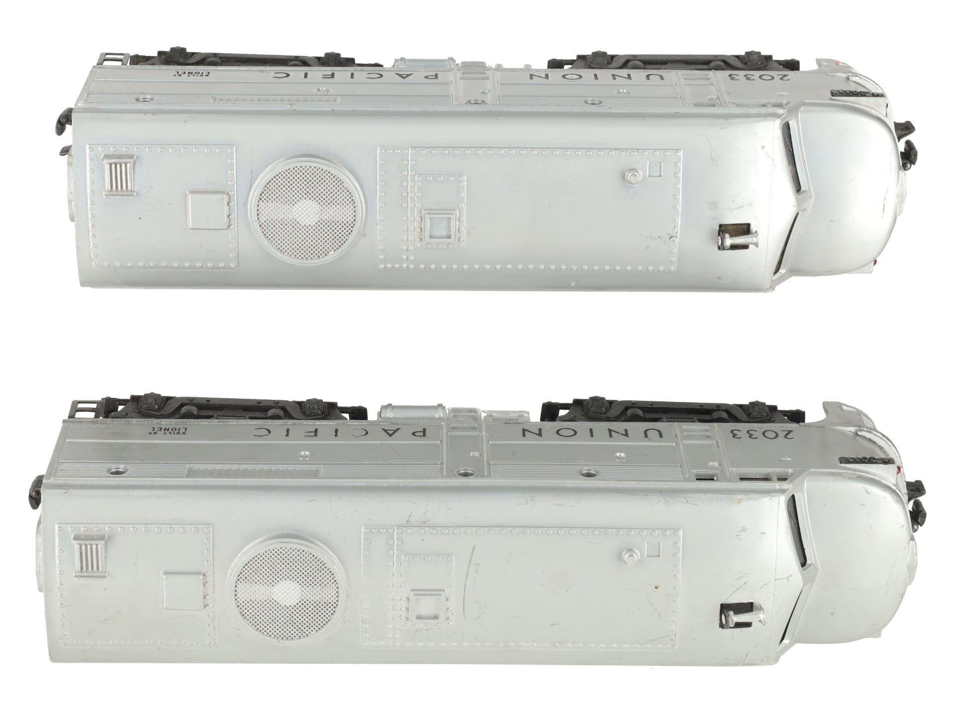 Lionel 2033 Vintage O Union Pacific Alco AA Diesel Locomotive Set VG