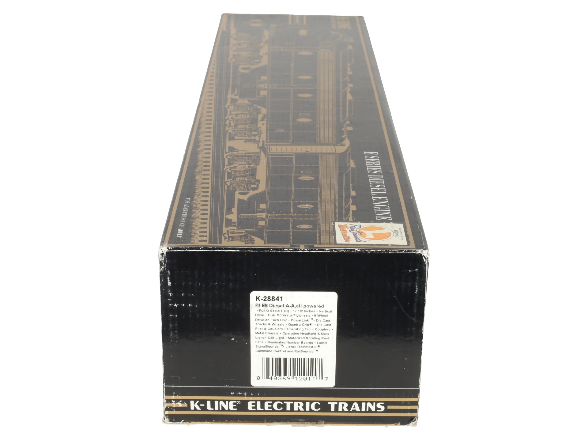 K-Line K-28841 O Rock Island E Series AA Diesel Engine Set w/TMCC EX