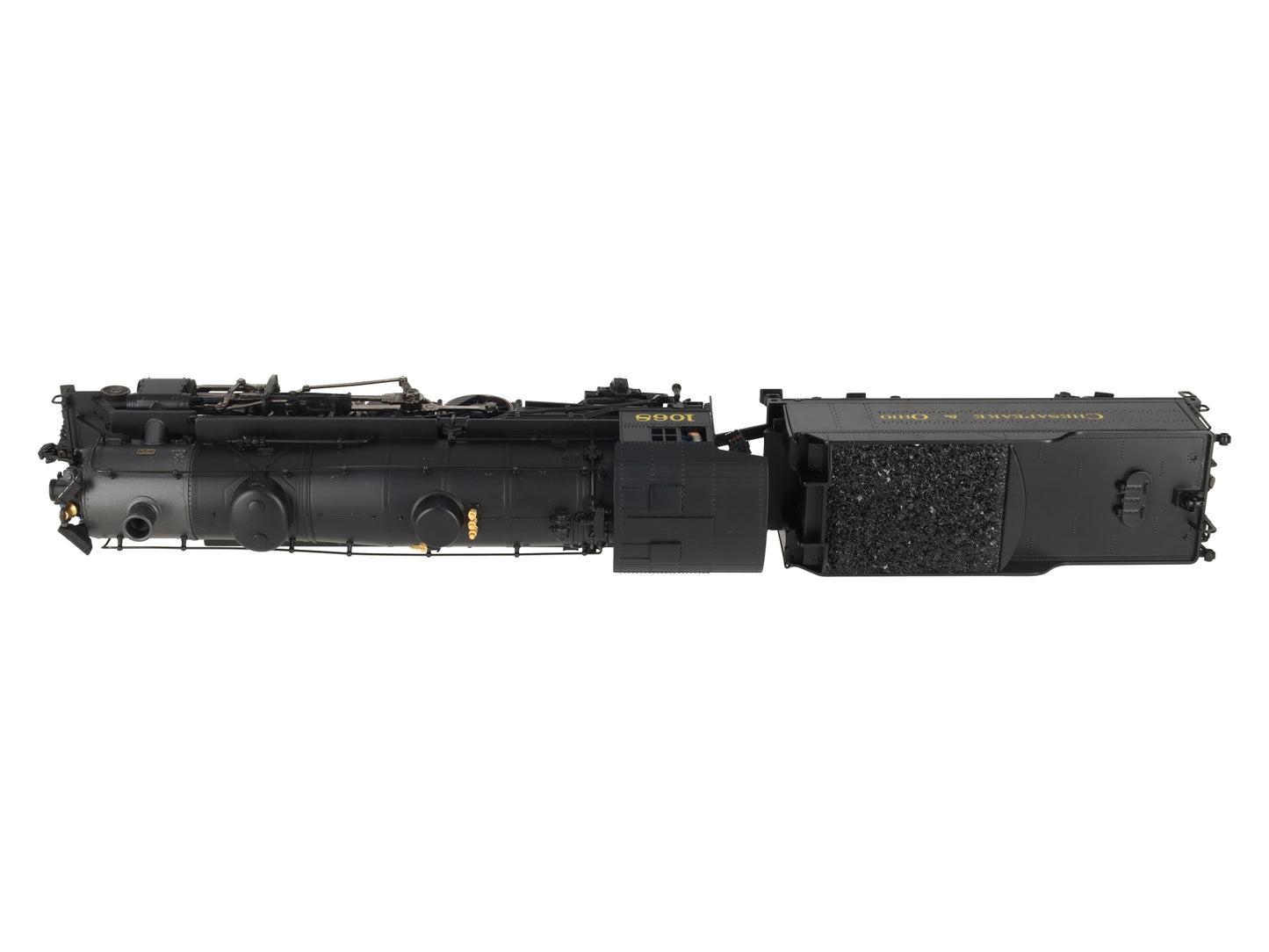 K-Line K3615-1068W O Gauge Chesapeake & Ohio Mikado Steam Loco & Tender #1068 LN/Box