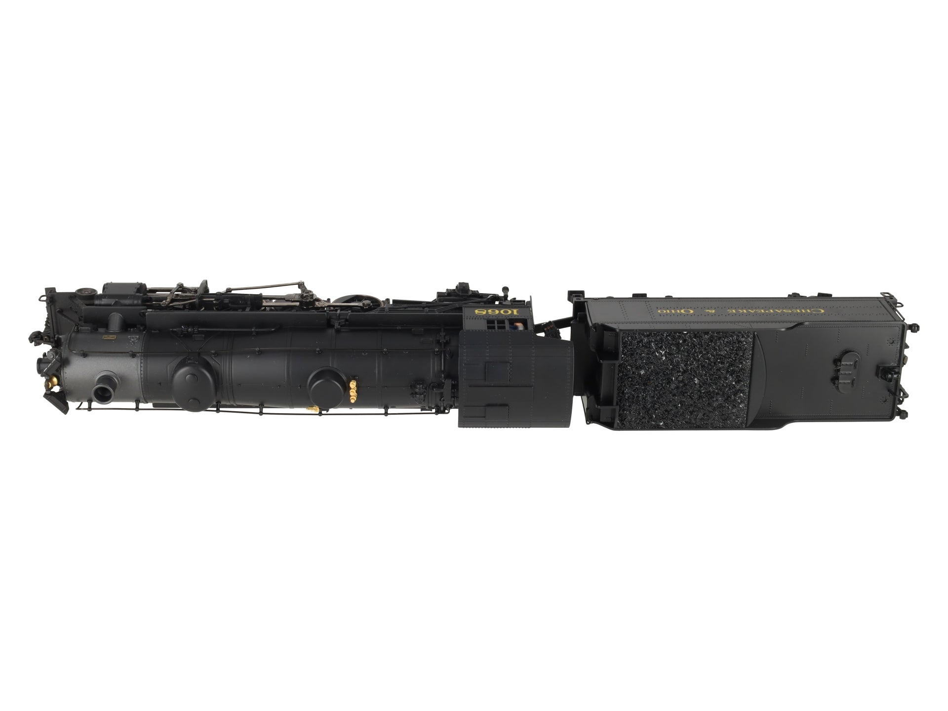 K-Line K3615-1068W O Gauge Chesapeake & Ohio Mikado Steam Loco & Tender #1068 LN/Box