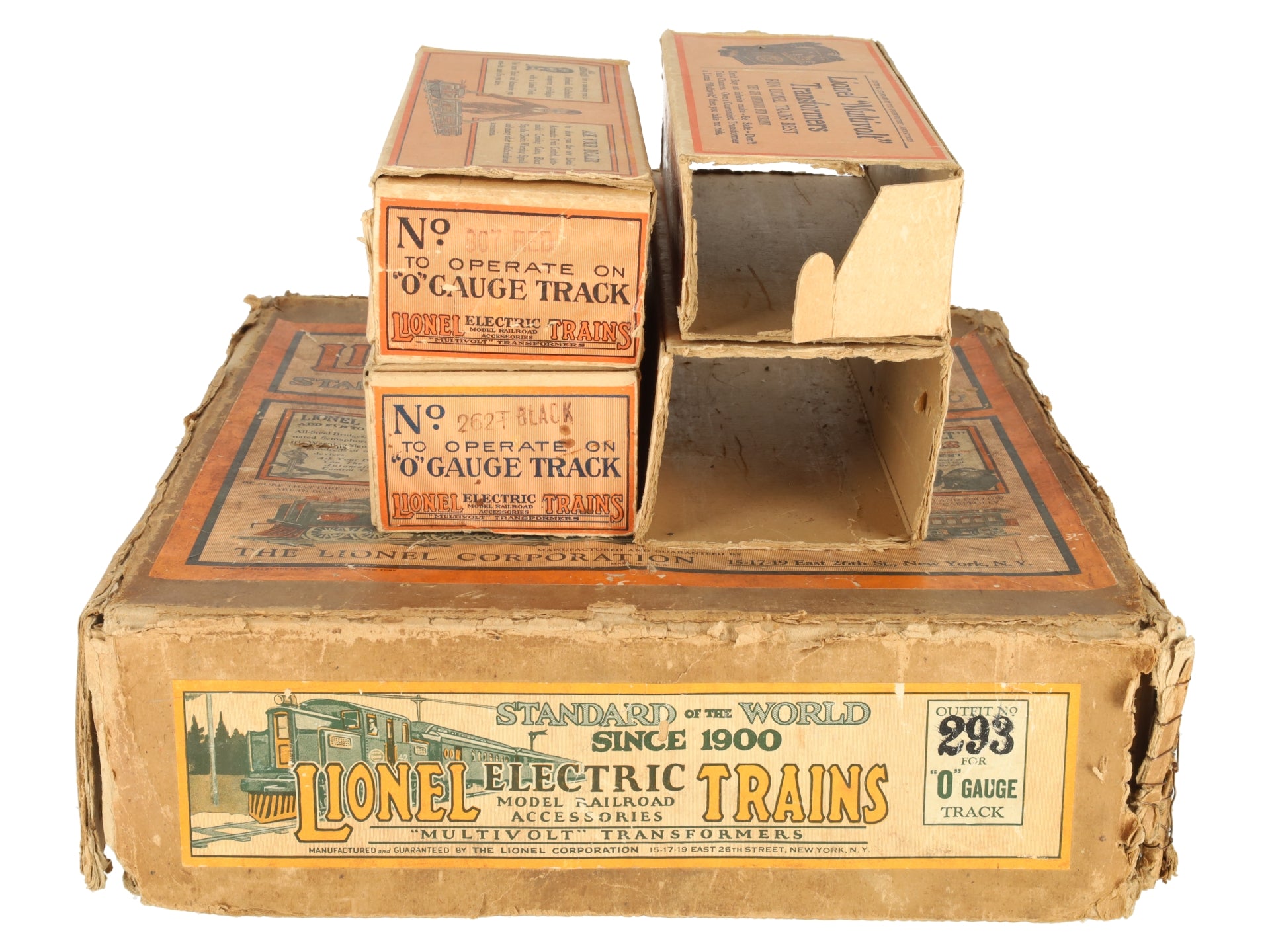 Lionel 293 Vintage O Prewar Electric Freight Set VG/Box