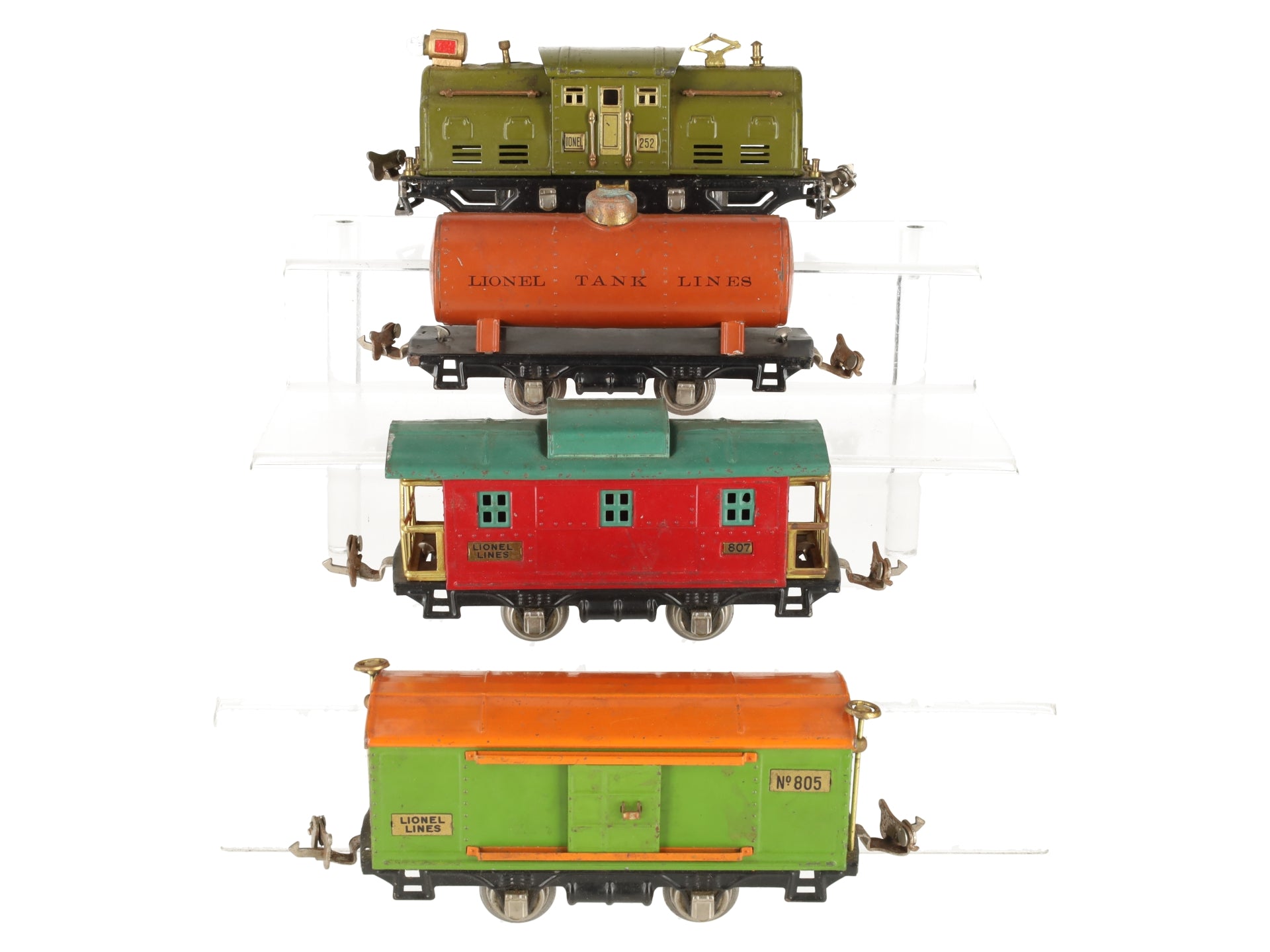 Lionel 293 Vintage O Prewar Electric Freight Set VG/Box