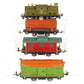 Lionel 293 Vintage O Prewar Electric Freight Set VG/Box