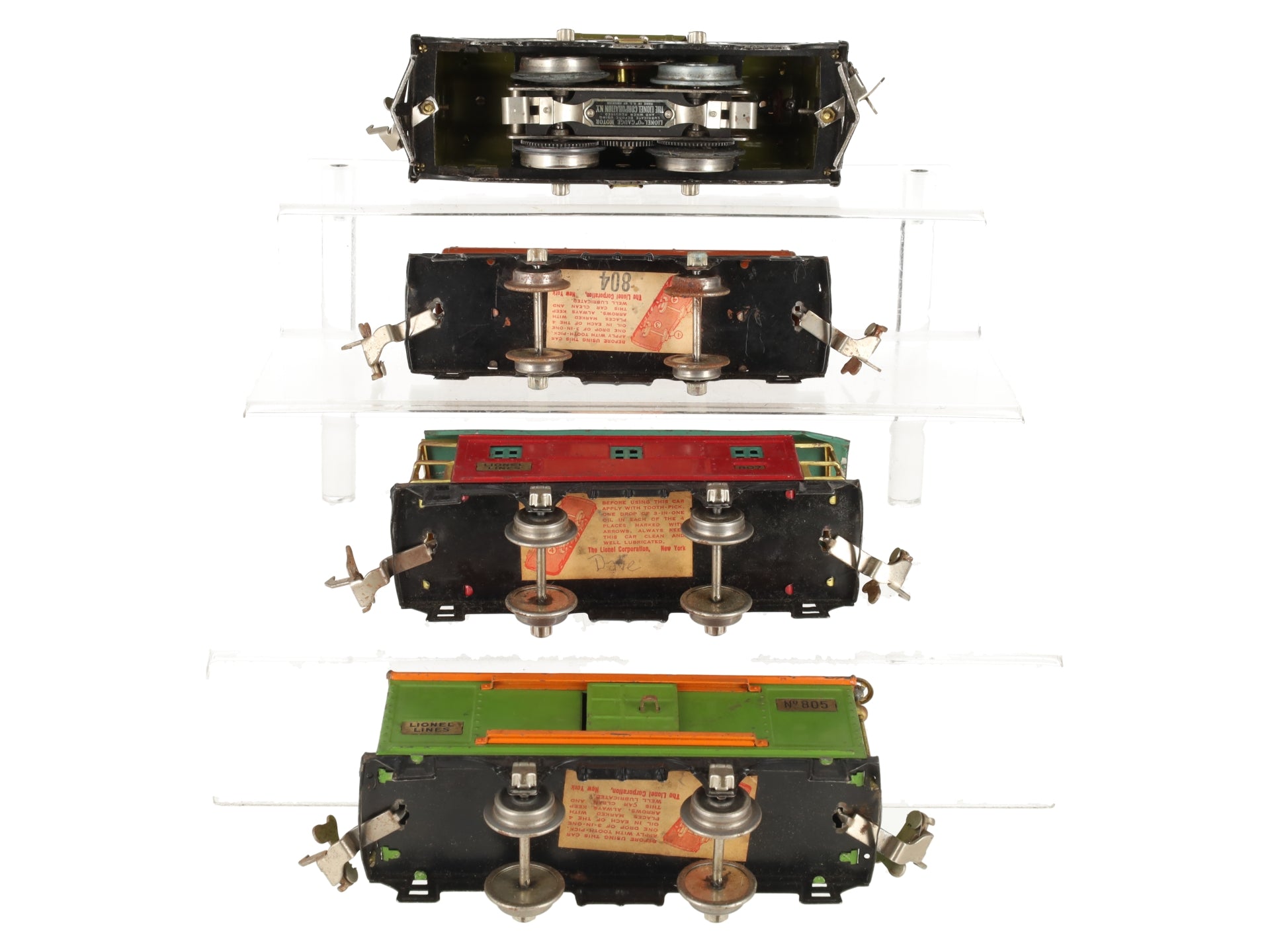 Lionel 293 Vintage O Prewar Electric Freight Set VG/Box