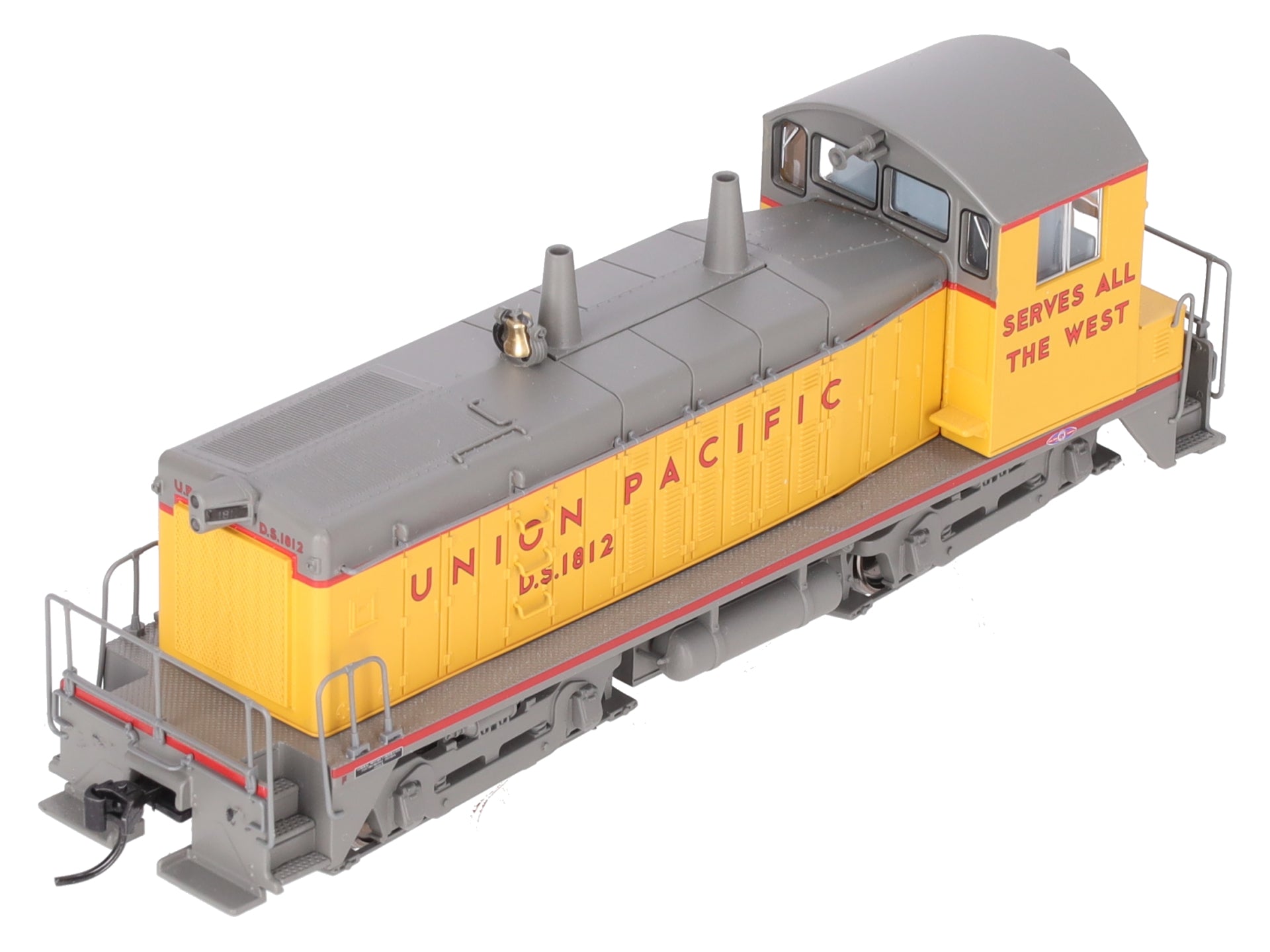 Broadway Limited 6754 HO Union Pacific EMD SW7 Diesel Loco with Paragon4 #1812 LN/Box