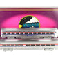 MTH 20-6508 O Gauge Amtrak Premier 70' Aluminum Sleeper/Diner Car Set EX/Box