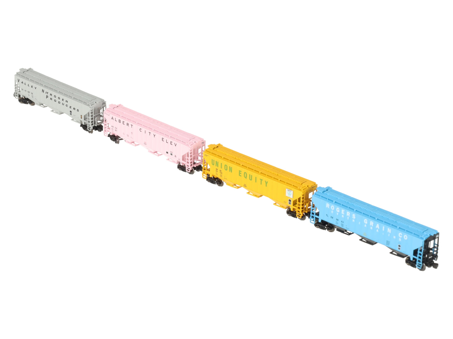 American Z-Line 90938-1 Z Co-Op PS-2cd Covered Hopper Set (Pack of 4) NIB