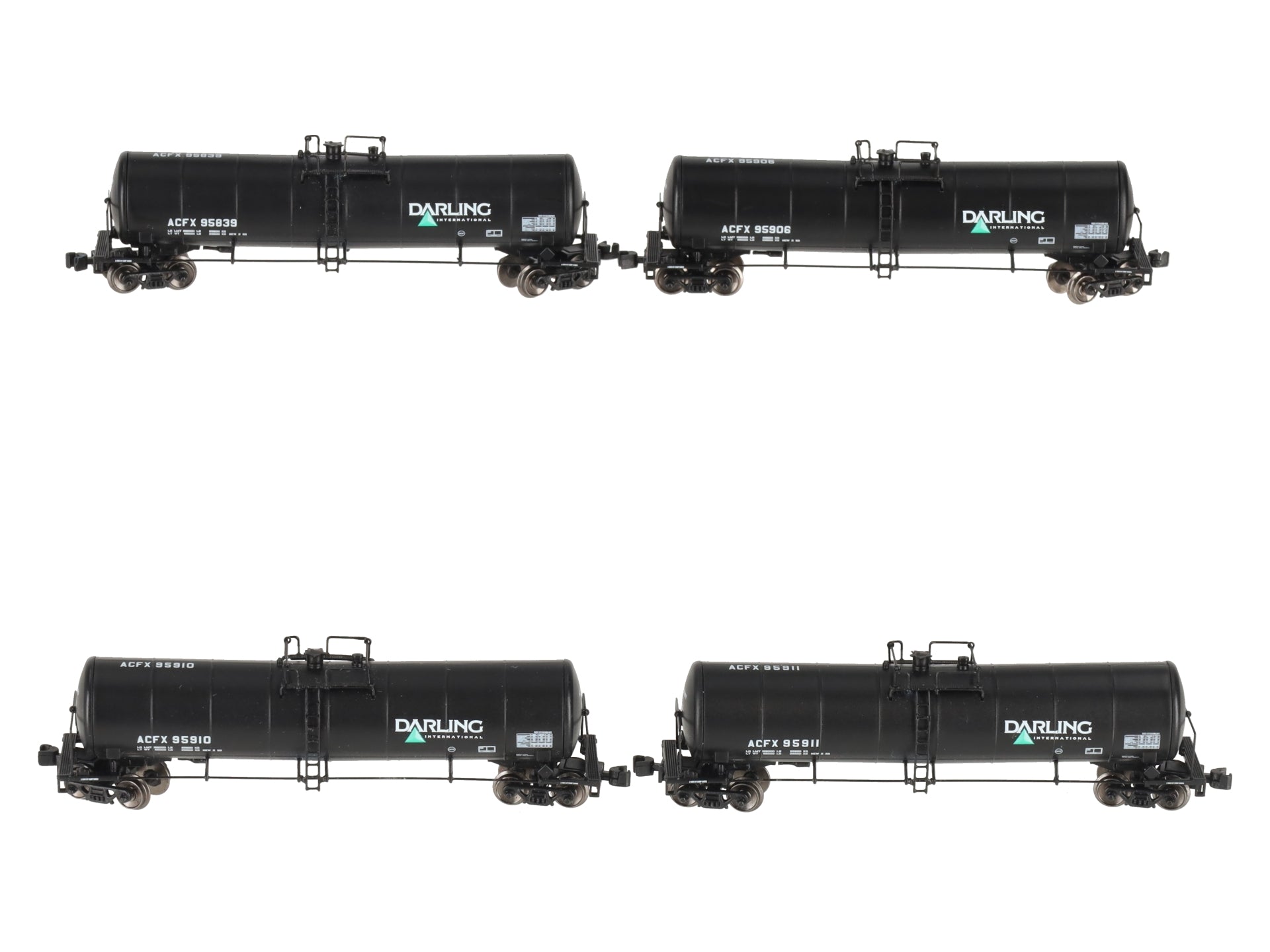 American Z-Line 90510-1 Z ACFX 23000 Gallon Funnel Flow Tank Cars (Pack of 4) NIB