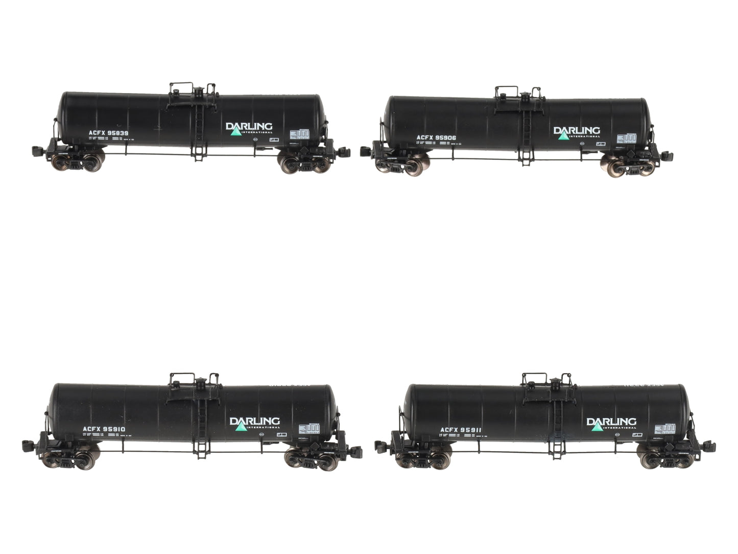 American Z-Line 90510-1 Z ACFX 23000 Gallon Funnel Flow Tank Cars (Pack of 4) NIB