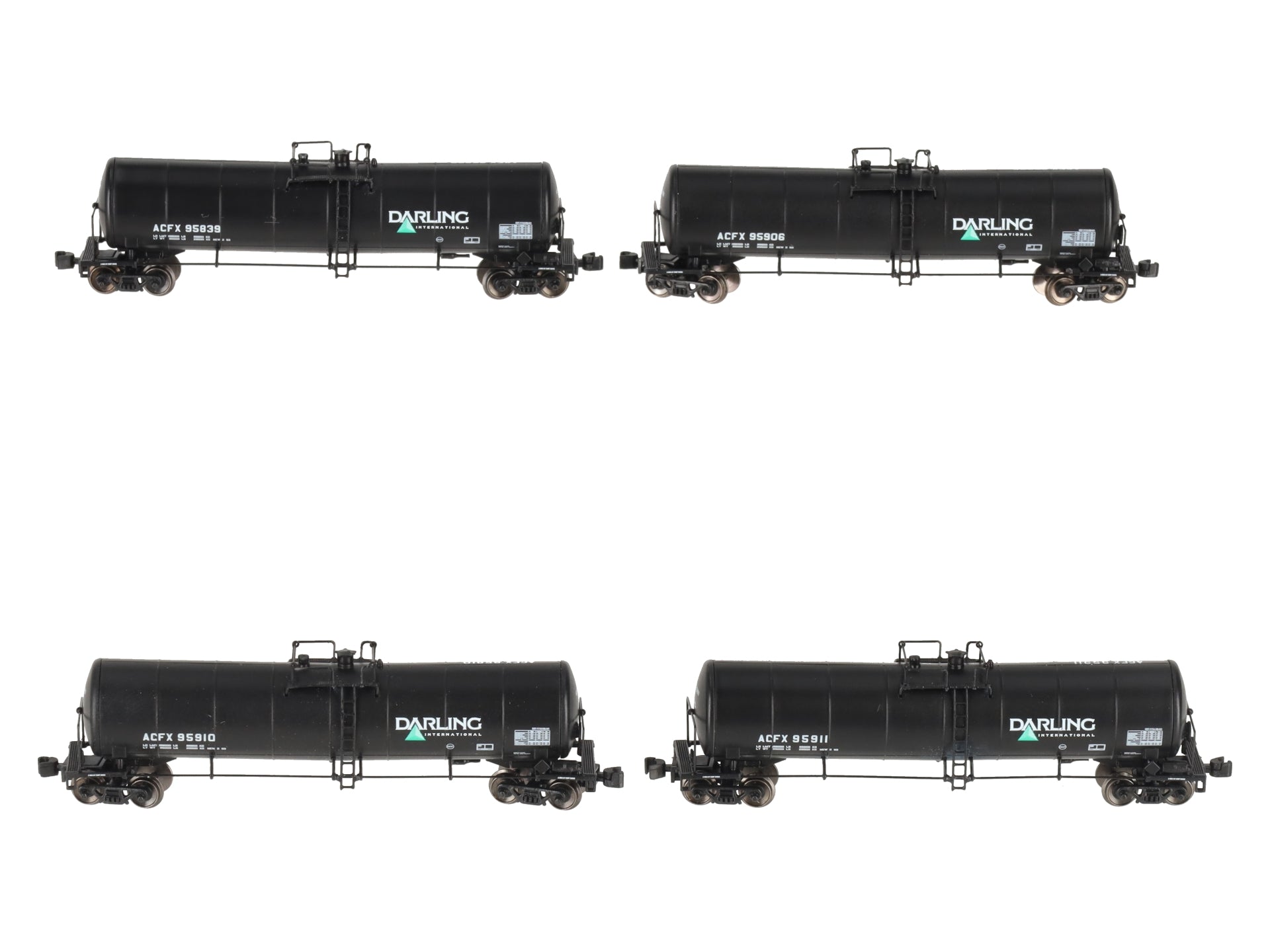 American Z-Line 90510-1 Z ACFX 23000 Gallon Funnel Flow Tank Cars (Pack of 4) NIB