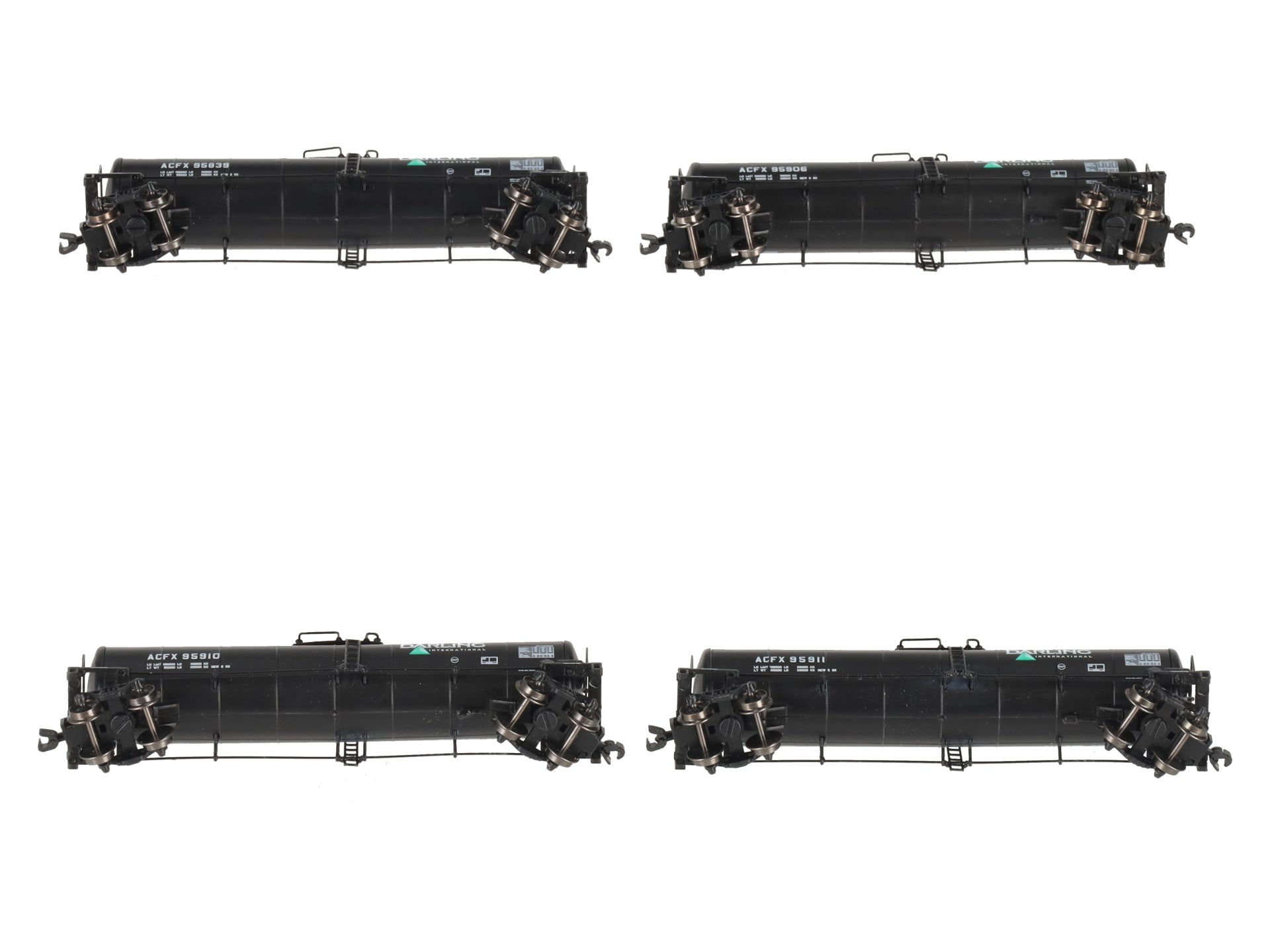 American Z-Line 90510-1 Z ACFX 23000 Gallon Funnel Flow Tank Cars (Pack of 4) NIB