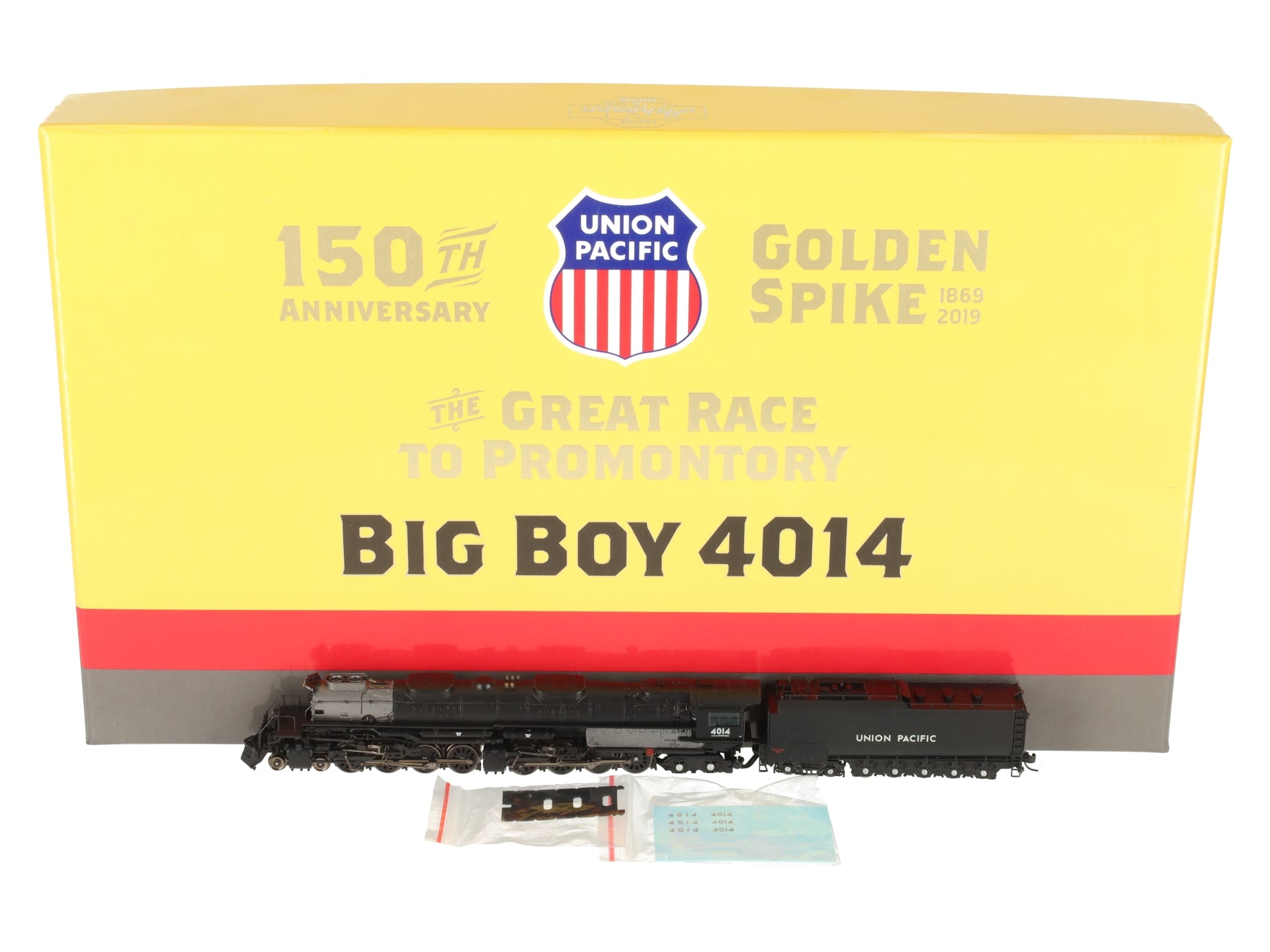 Athearn ATH30106 N Scale UP 4-8-8-4 Big Boy Steam Locomotive w/ Oil Tender #4014 NIB