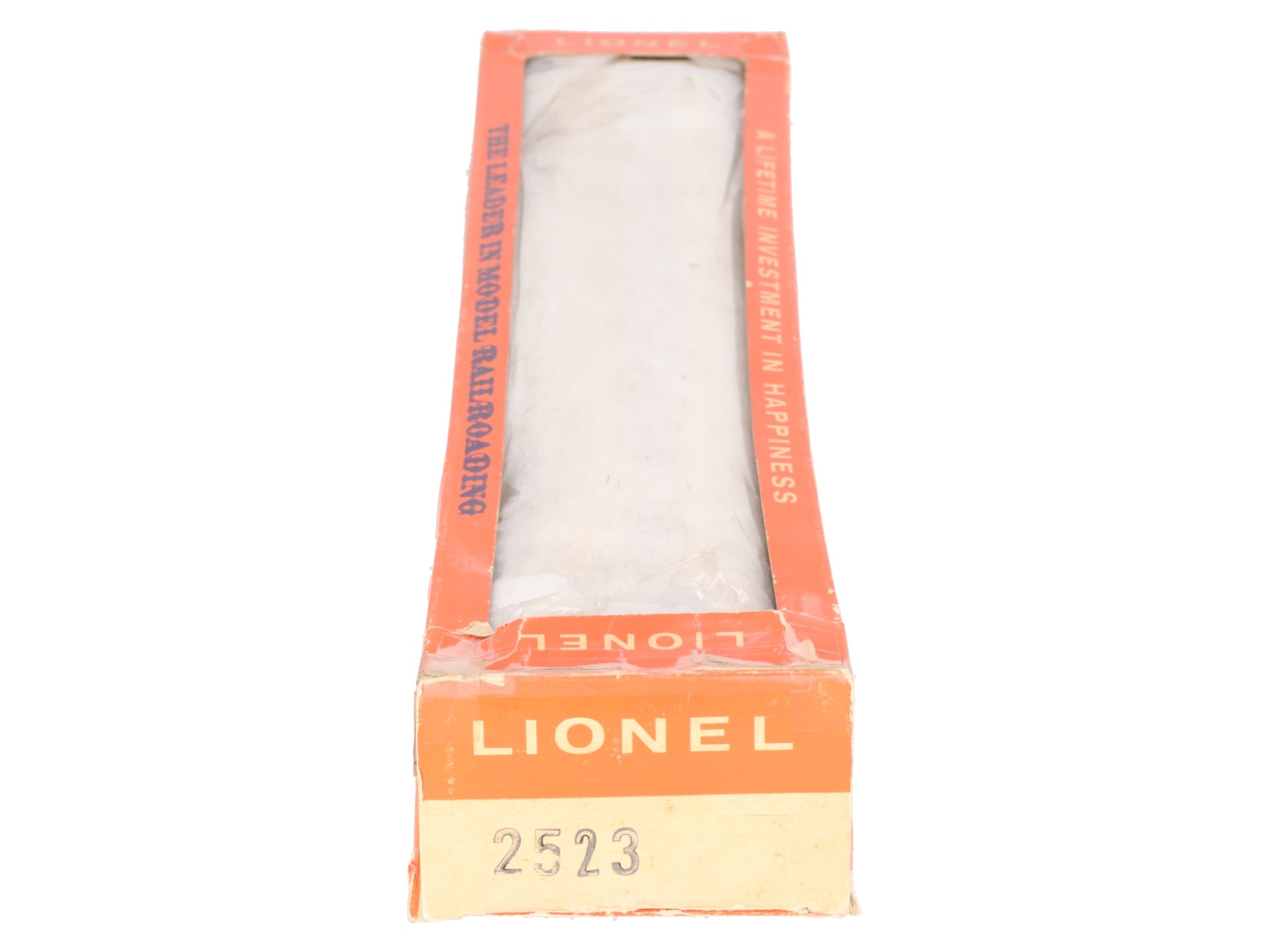 Lionel 2523 Vintage O President Garfield Gold Stripe Aluminum Pullman Car EX/Box