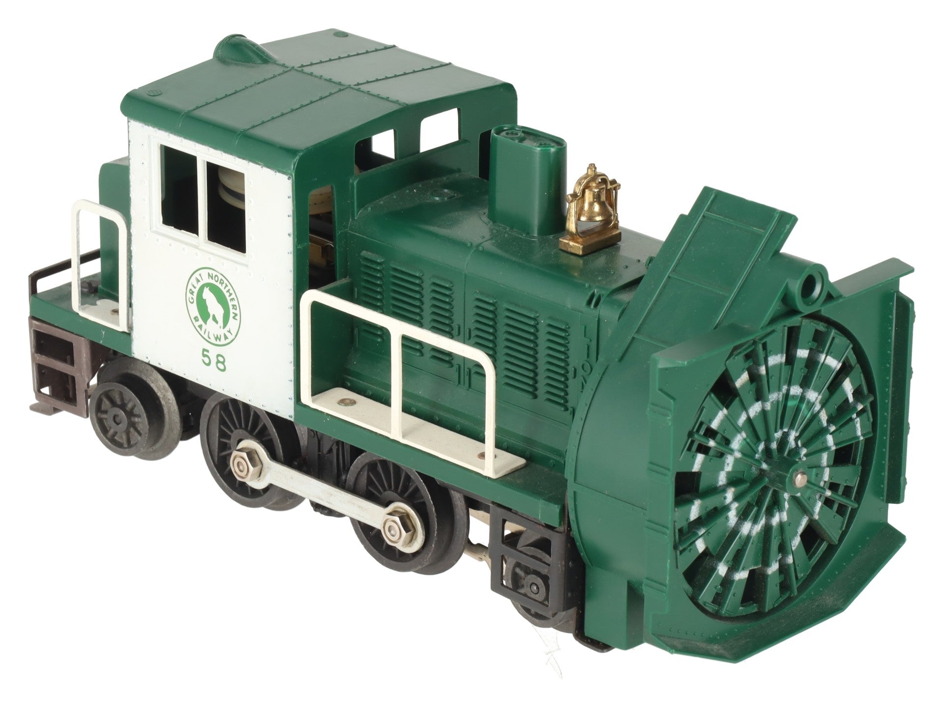 Lionel 58 Vintage O Great Northern Rotary Snow Plow EX