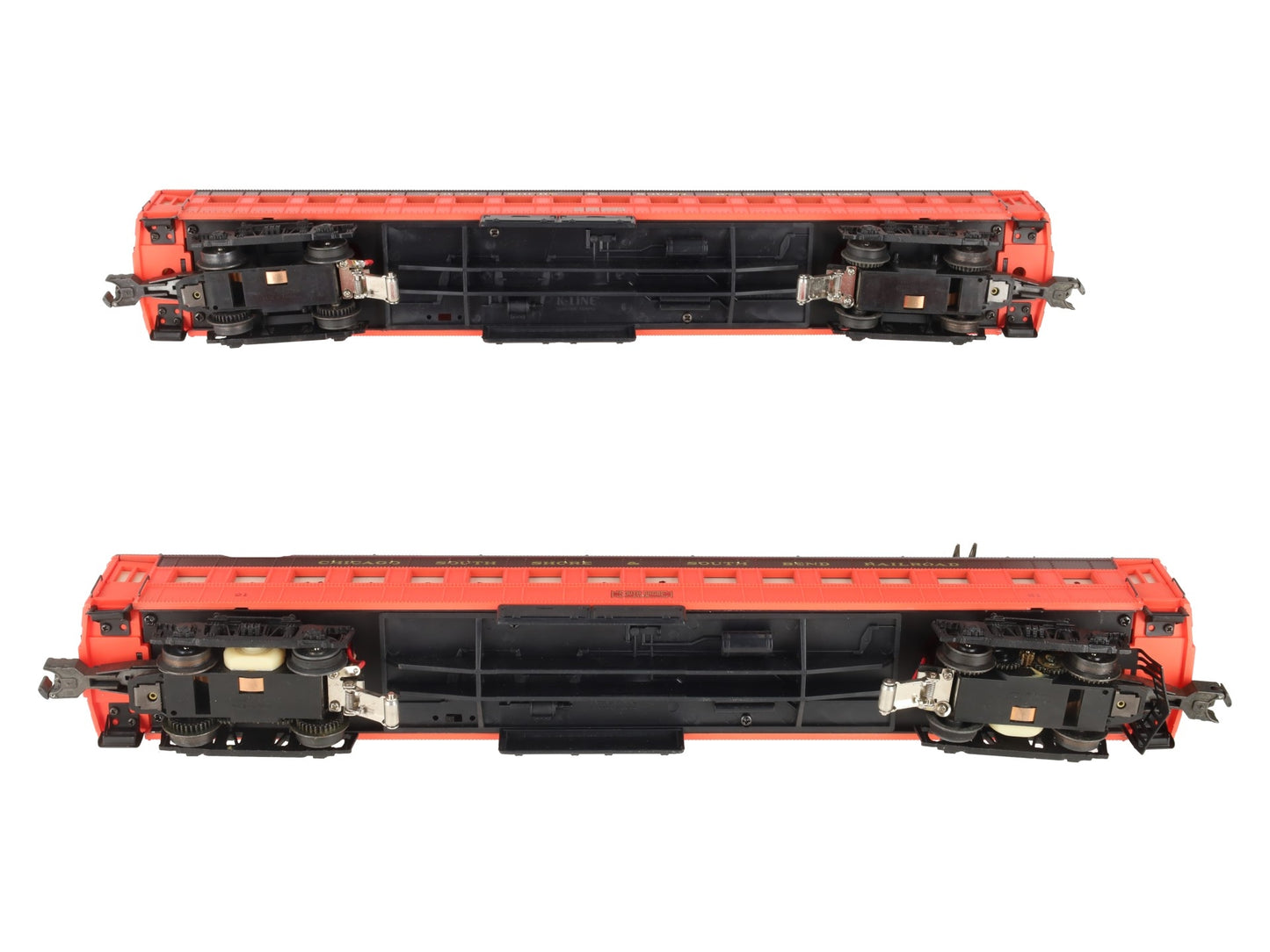 K-Line K2700-012 O CSS&B 18" Heavyweight Interurban Cars (Set of 2) EX/Box